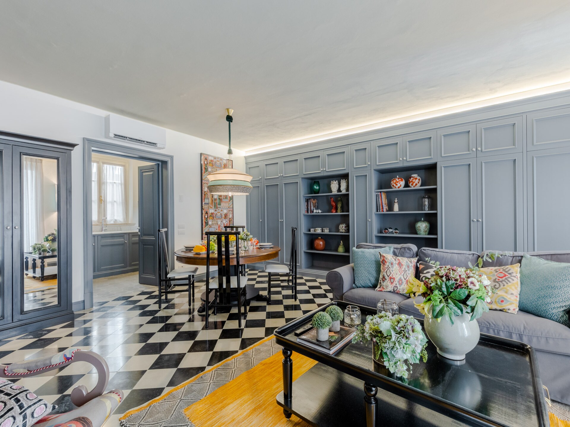 Elegant appartement in renaissancepaleis met uitzicht op Palazzo Pfanner - foto 7