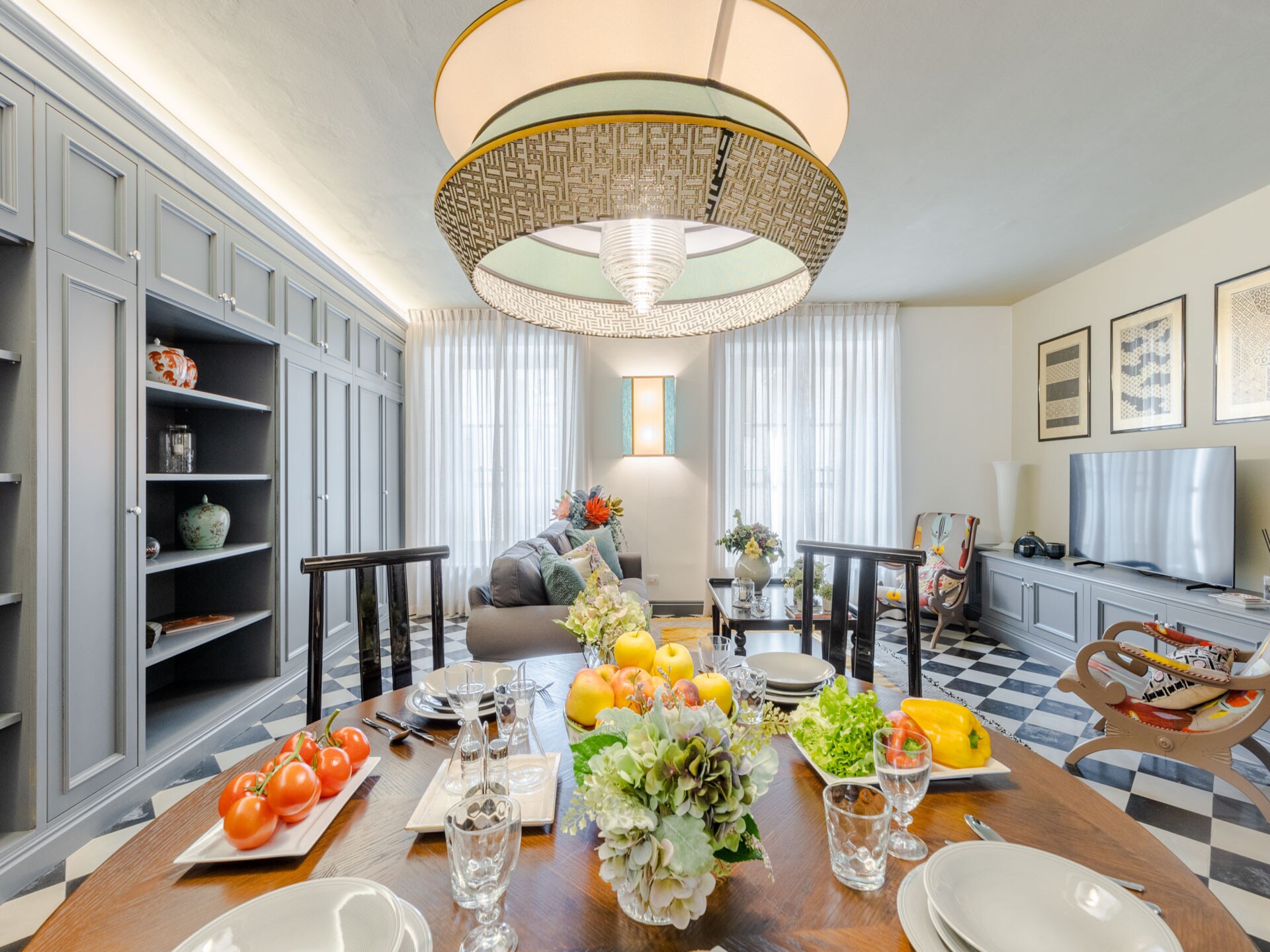 Elegant appartement in renaissancepaleis met uitzicht op Palazzo Pfanner - foto 13