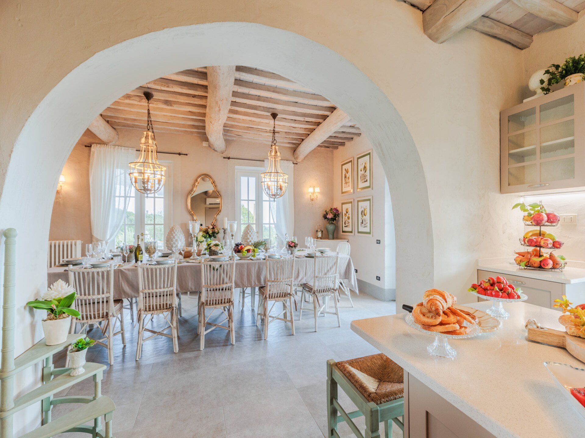 Villa Noa: Ruim Toscaans familieverblijf met zwembad en uitzicht bij Lucca - foto 31