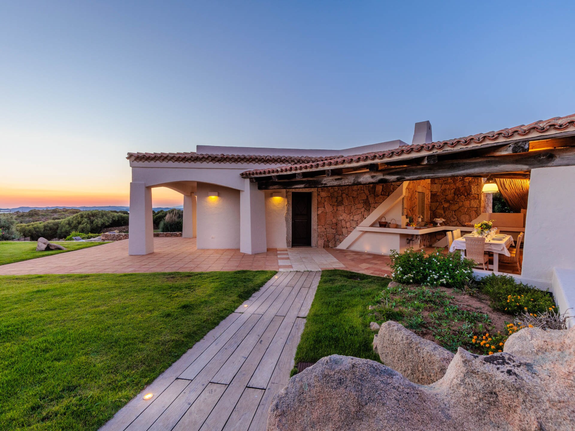 Luxe villa aan de golfbaan bij Porto Cervo met privétuin - foto 85