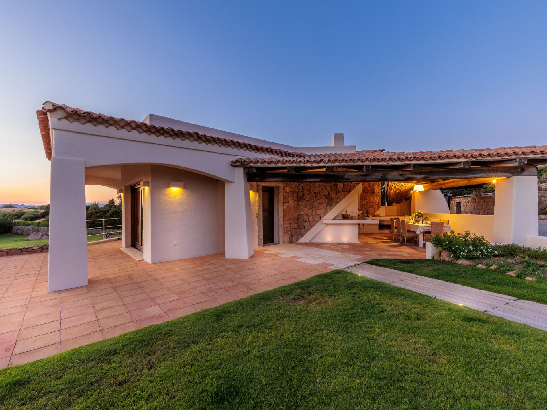 Luxe villa aan de golfbaan bij Porto Cervo met privétuin - foto 7