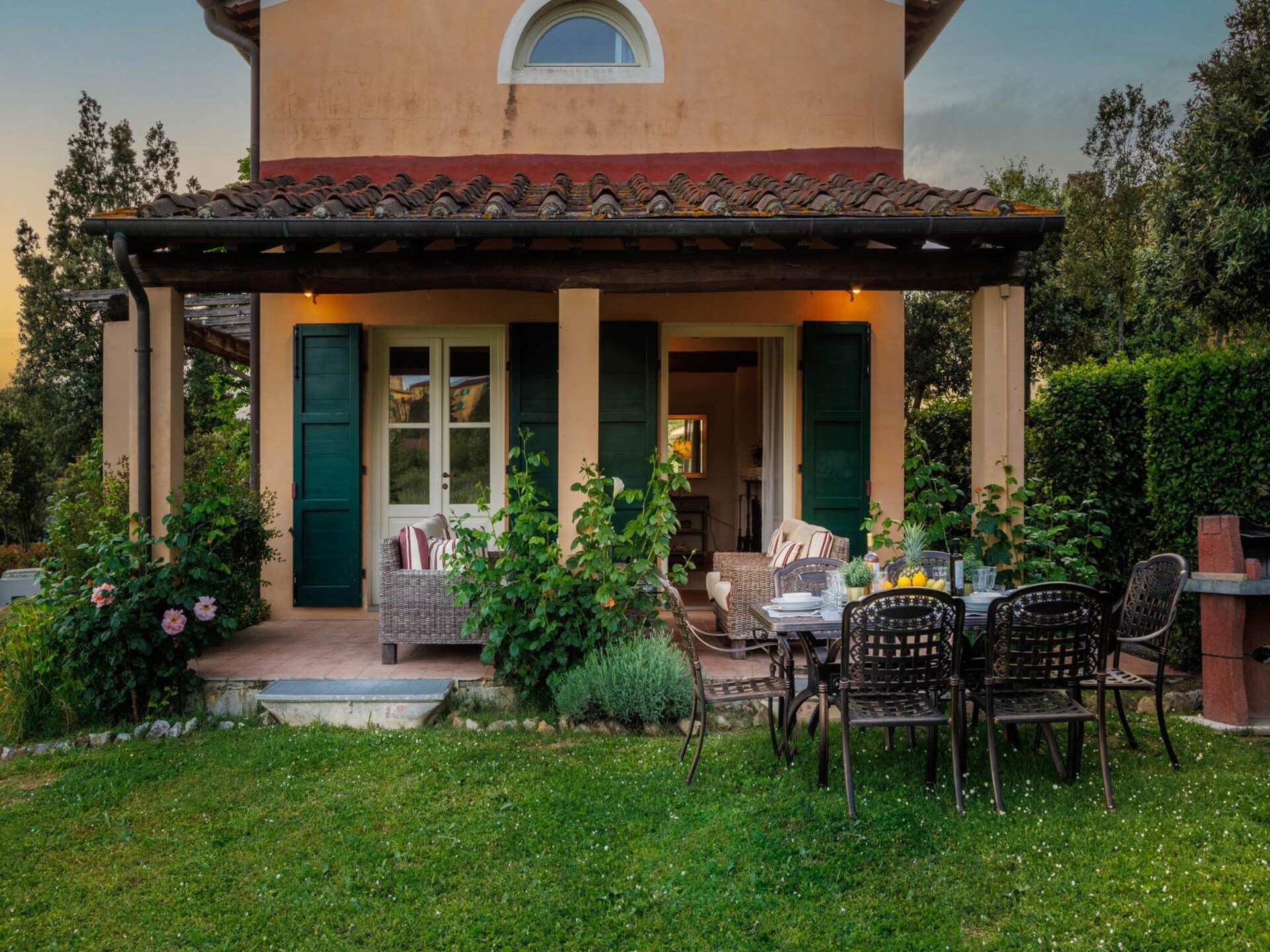 Toscaanse villa met 3 slaapkamers, tuin en gedeeld zwembad bij Lucca - foto 23