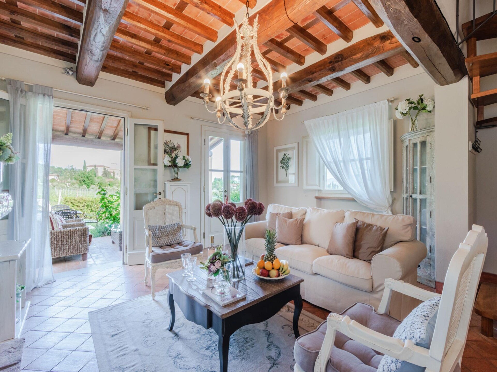 Toscaanse villa met 3 slaapkamers, tuin en gedeeld zwembad bij Lucca - foto 3