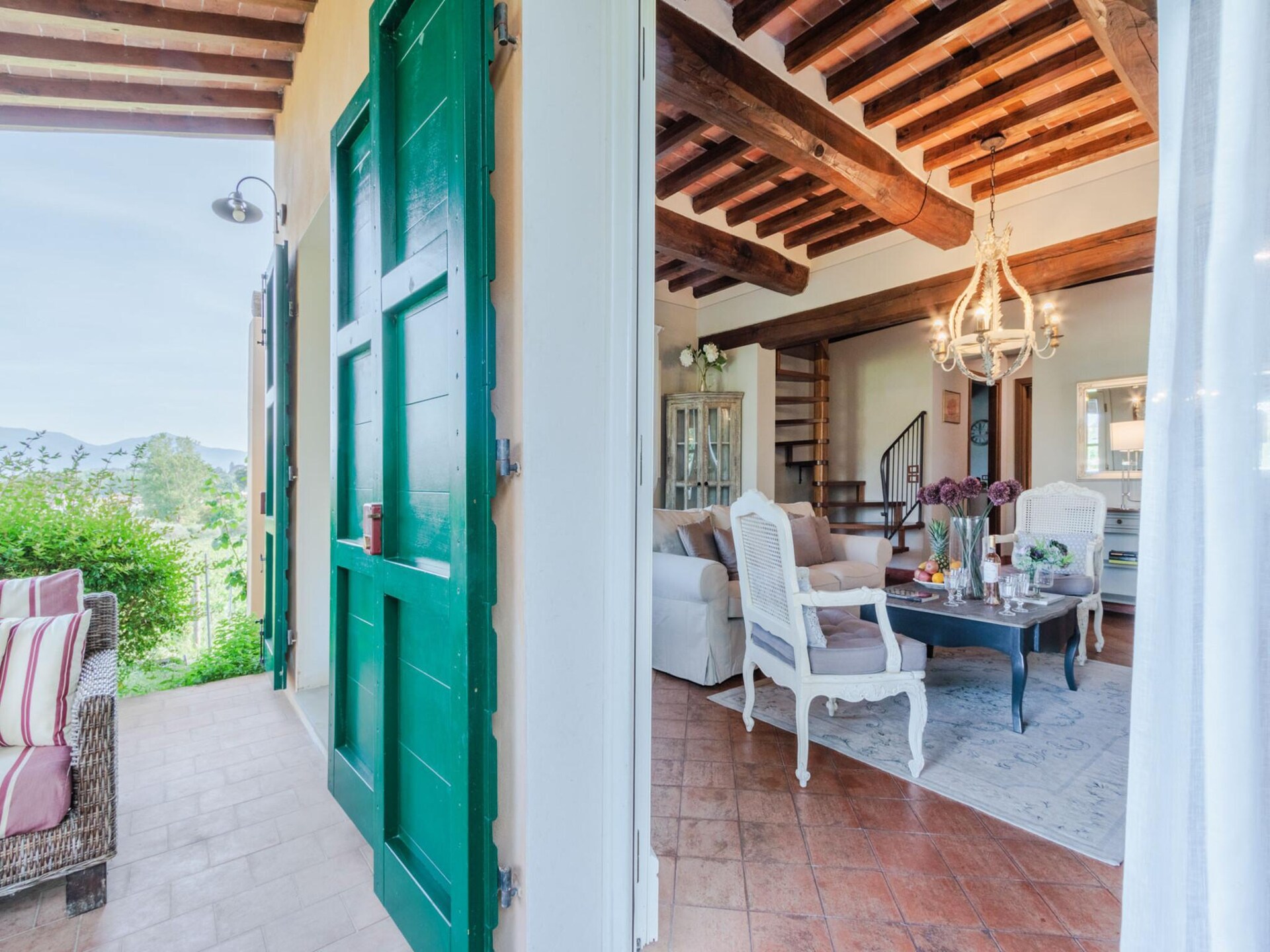 Toscaanse villa met 3 slaapkamers, tuin en gedeeld zwembad bij Lucca - foto 15