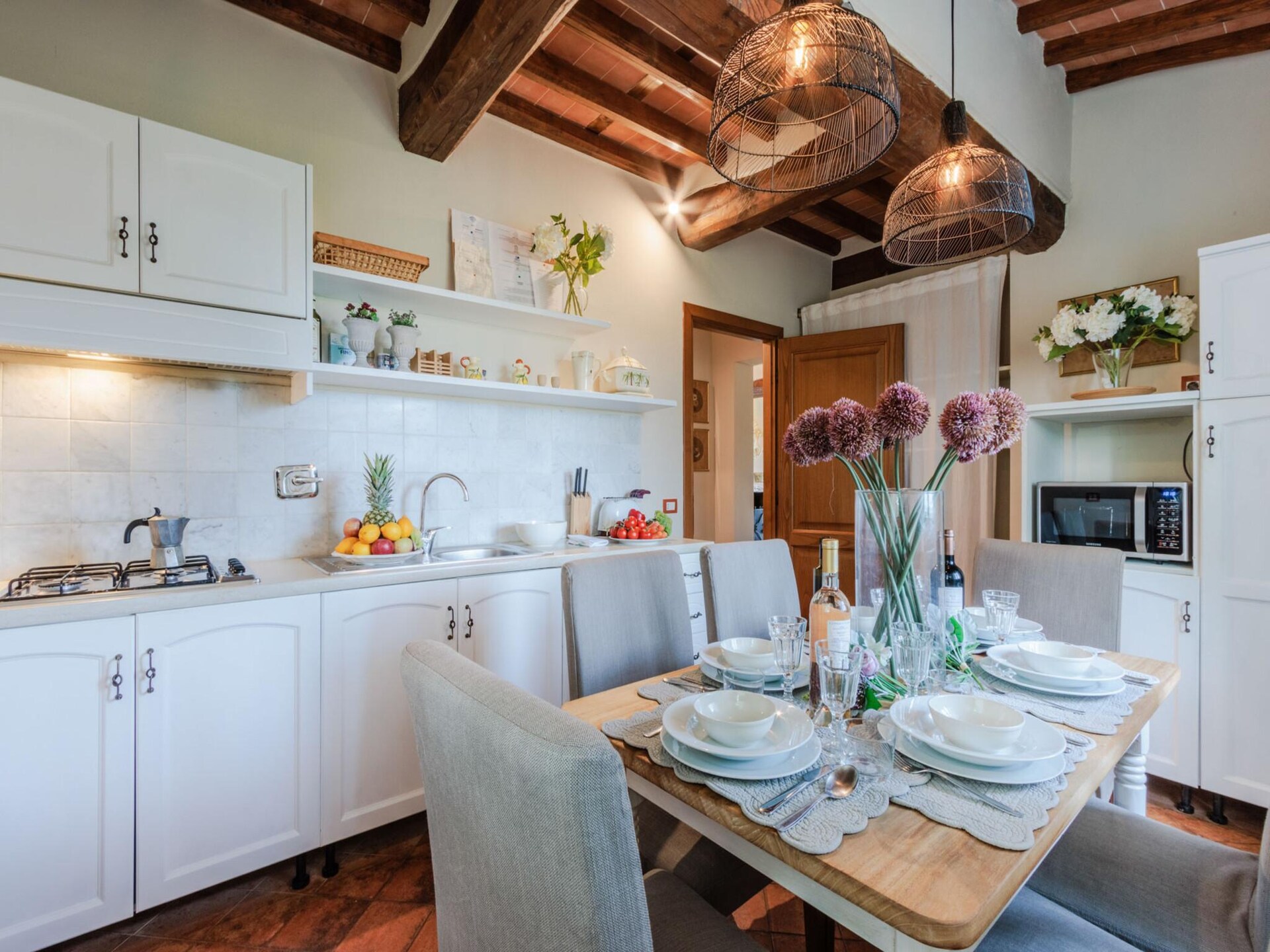 Toscaanse villa met 3 slaapkamers, tuin en gedeeld zwembad bij Lucca - foto 9
