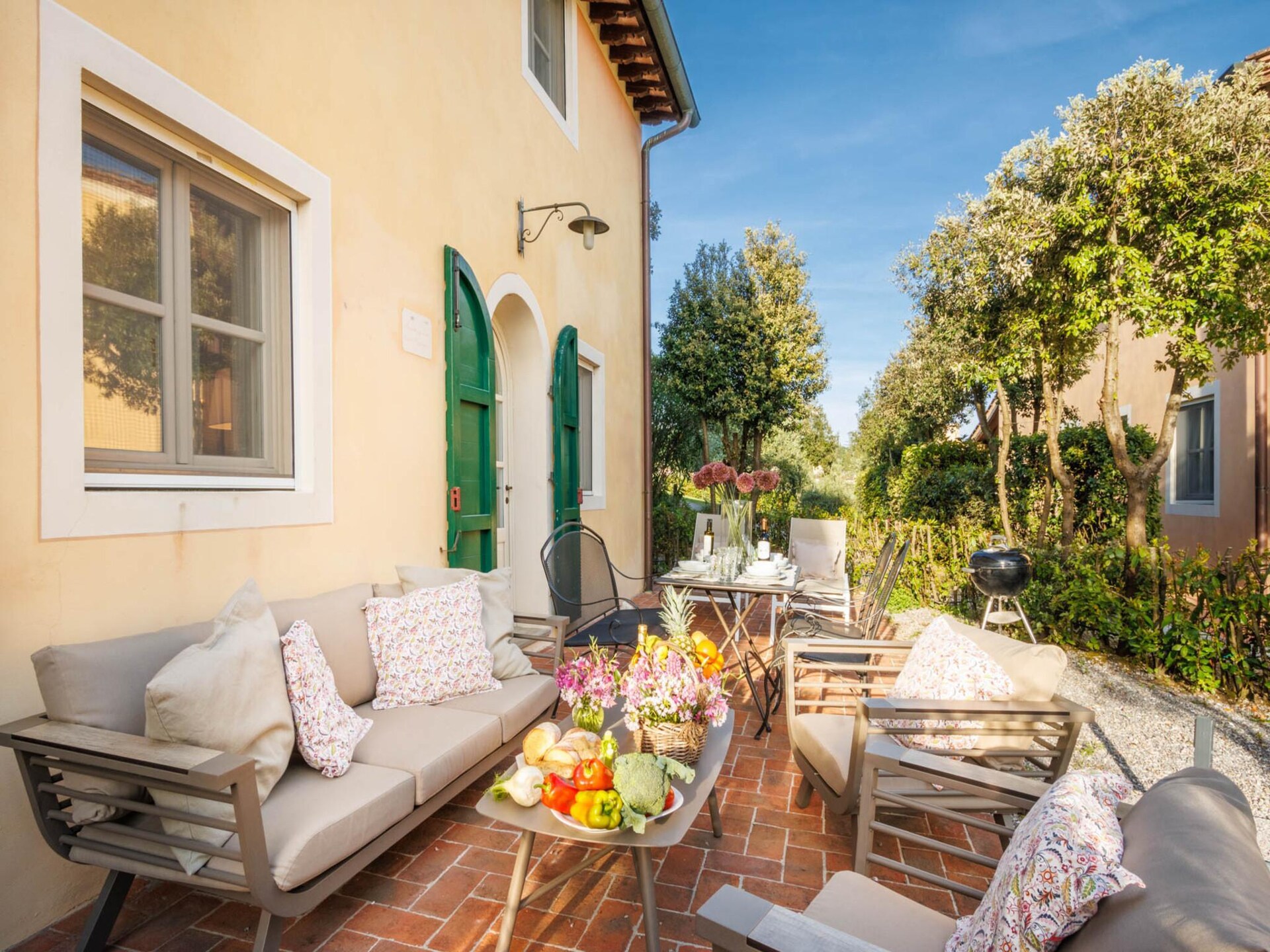 Toscaans appartement met tuin aan de wijngaard bij Lucca - foto 6