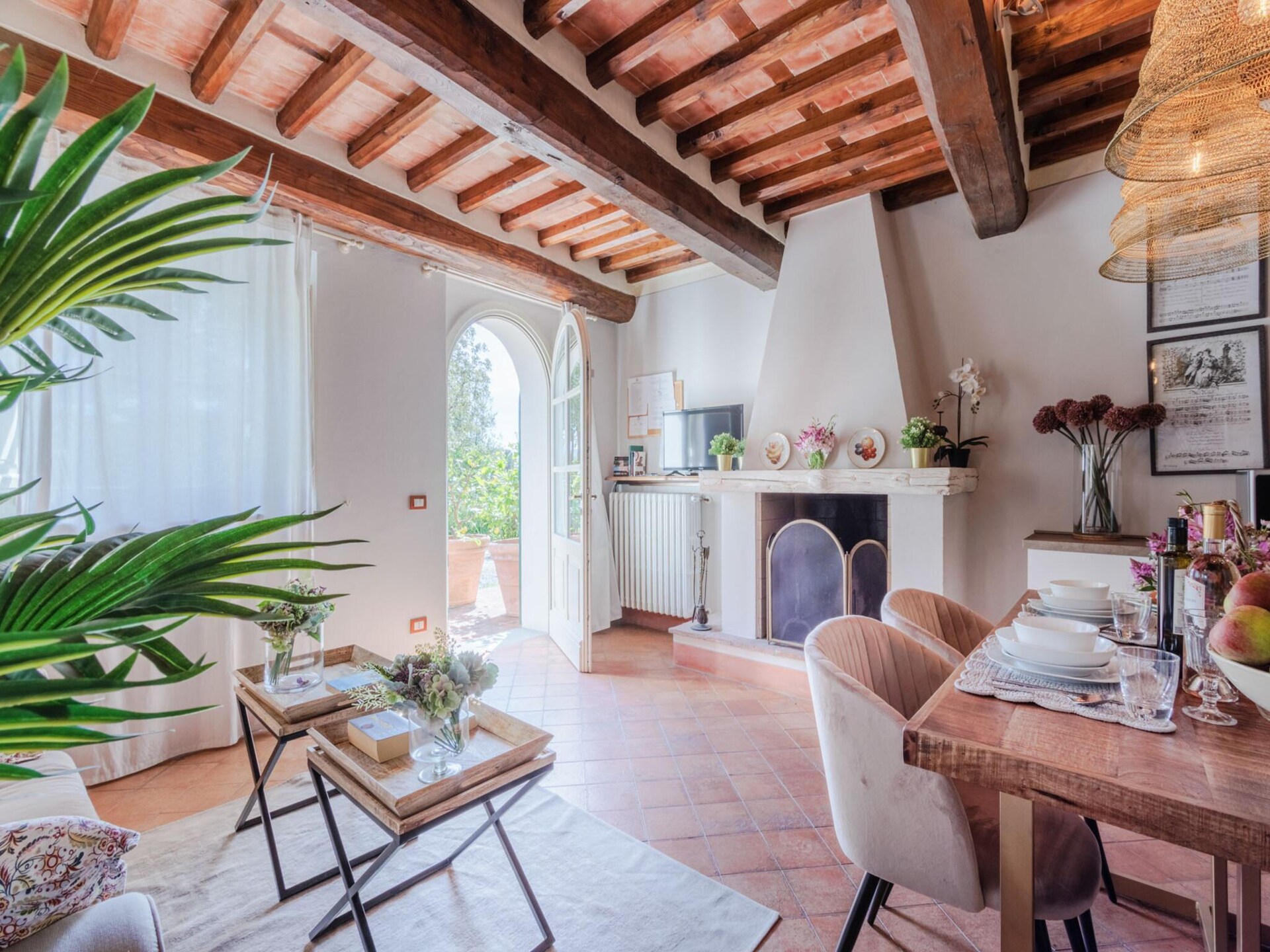 Toscaans appartement met tuin aan de wijngaard bij Lucca - foto 13