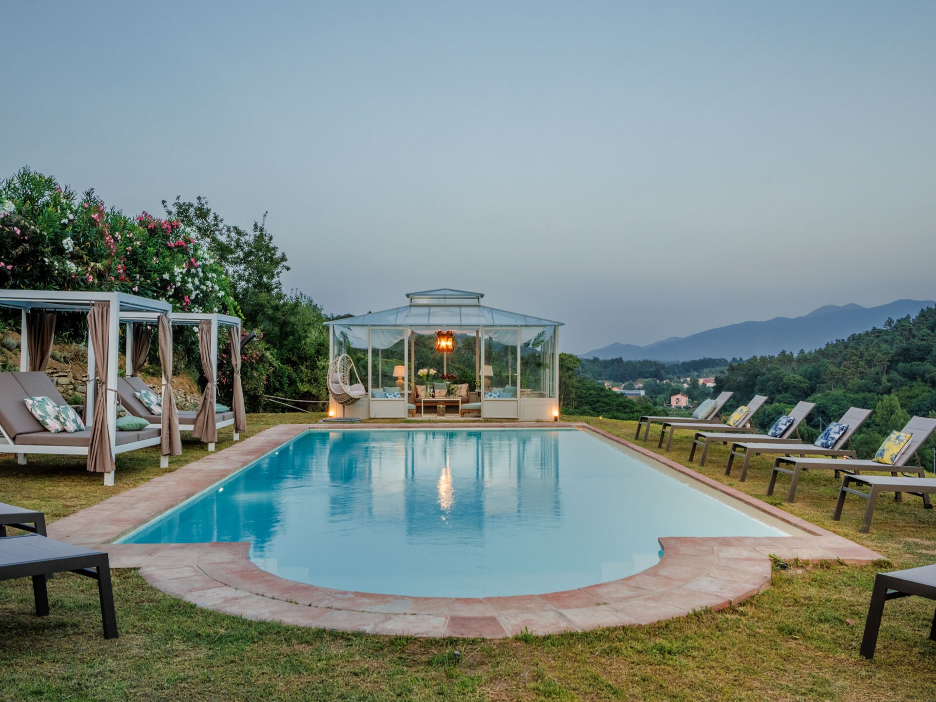 Landhuis Domus Francigena: 10-slaapkamer villa aan golfbaan bij Lucca - foto 14