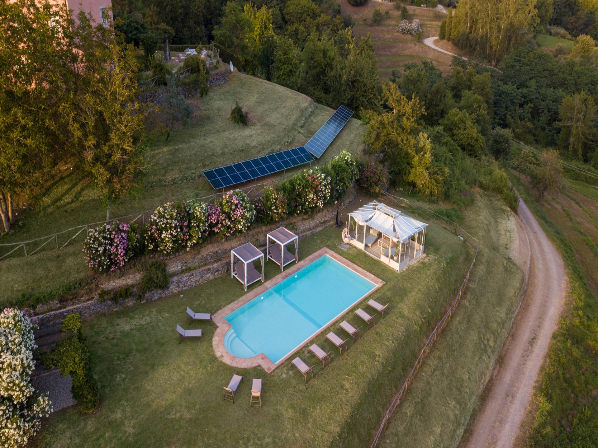 Landhuis Domus Francigena: 10-slaapkamer villa aan golfbaan bij Lucca - foto 8