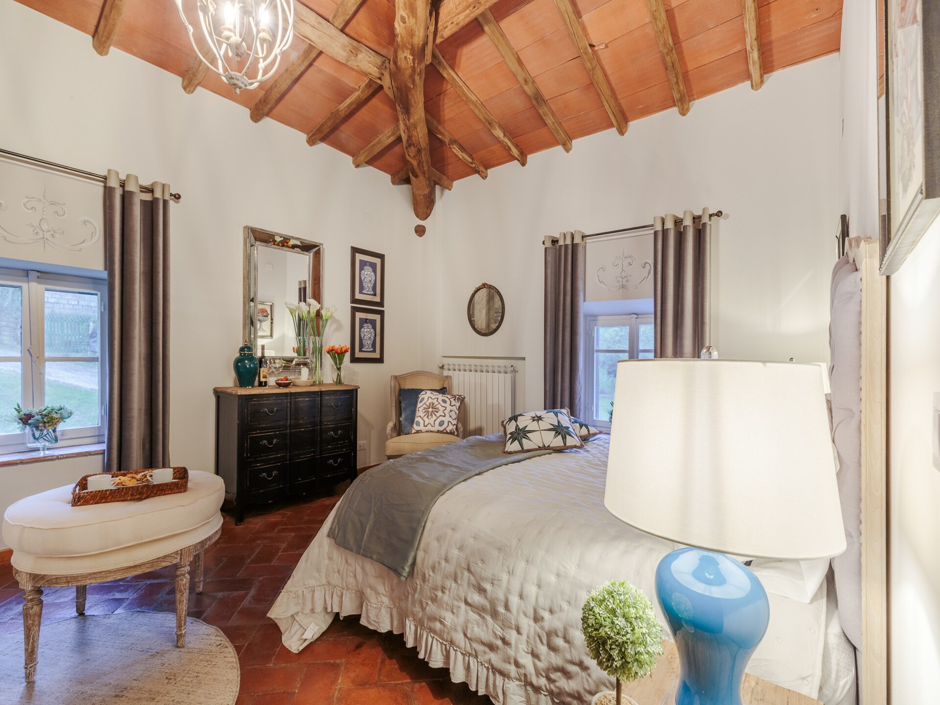Gerenoveerde Toscaanse Molen Villa met Privézwembad bij Lucca - foto 49