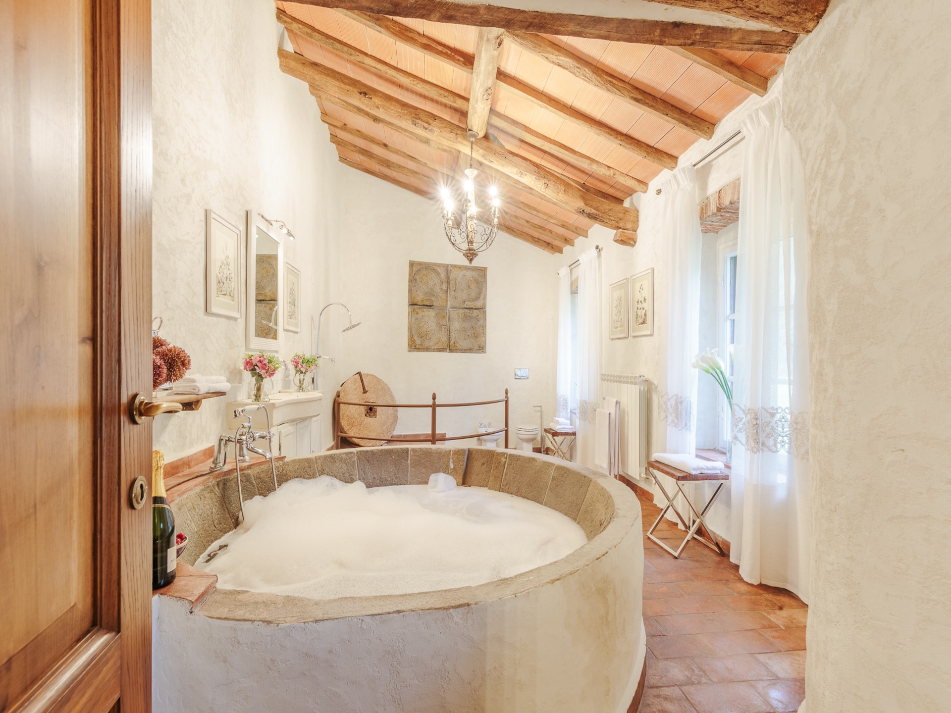 Gerenoveerde Toscaanse Molen Villa met Privézwembad bij Lucca - foto 59