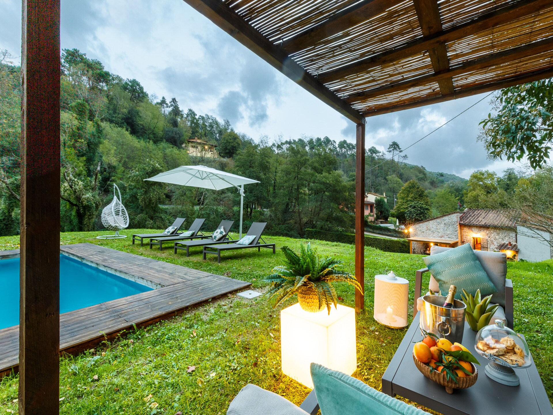 Gerenoveerde Toscaanse Molen Villa met Privézwembad bij Lucca - foto 9