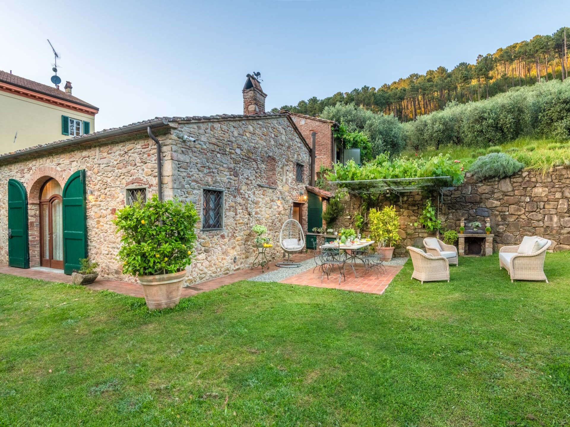 Toscaanse villa met privétuin en uitzicht op olijfgaarden bij Lucca - foto 5