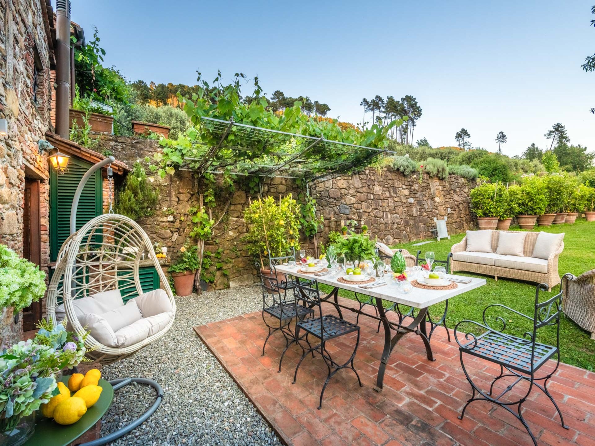 Toscaanse villa met privétuin en uitzicht op olijfgaarden bij Lucca - foto 70