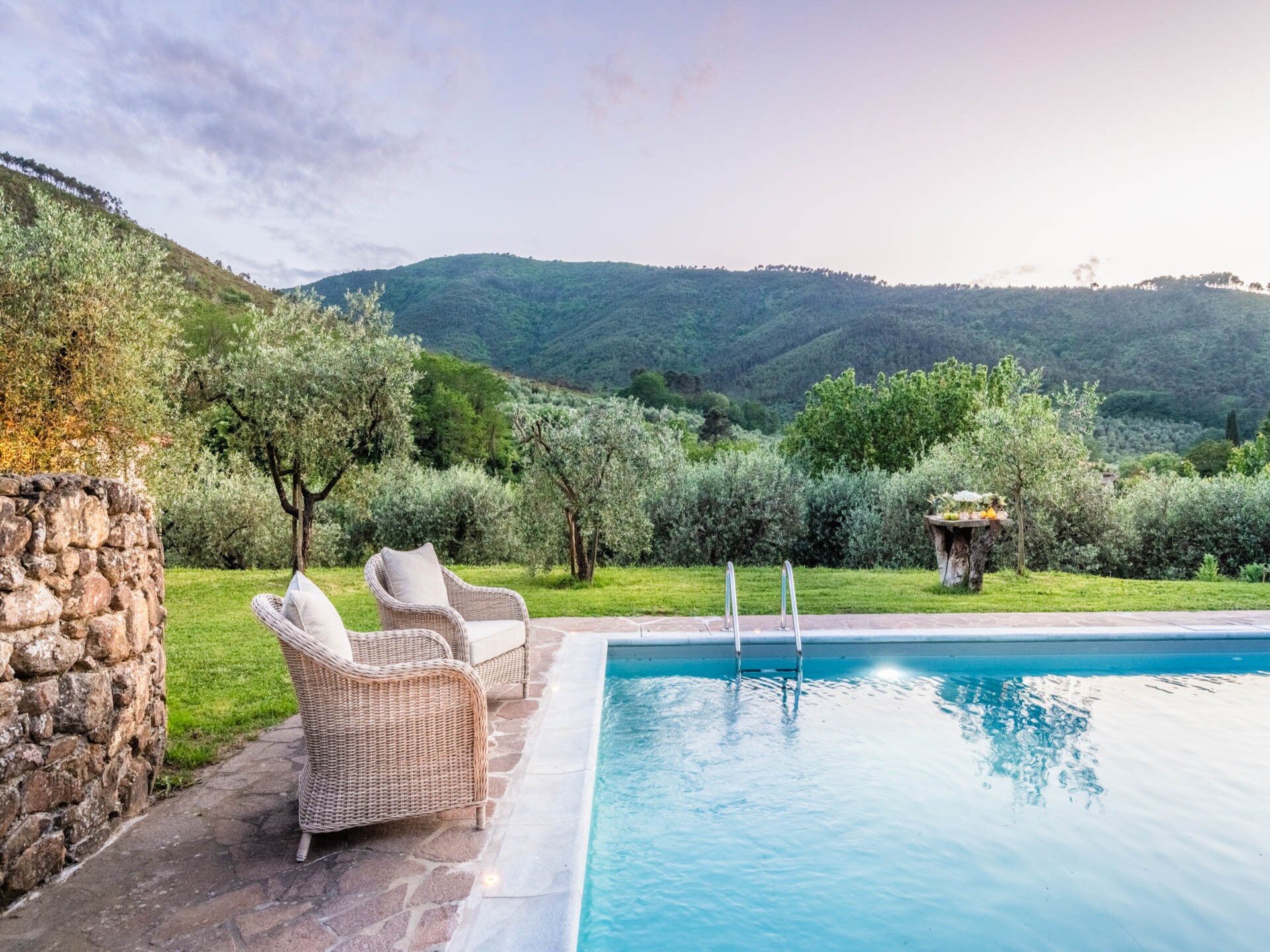 Toscaanse villa met privétuin en uitzicht op olijfgaarden bij Lucca - foto 10