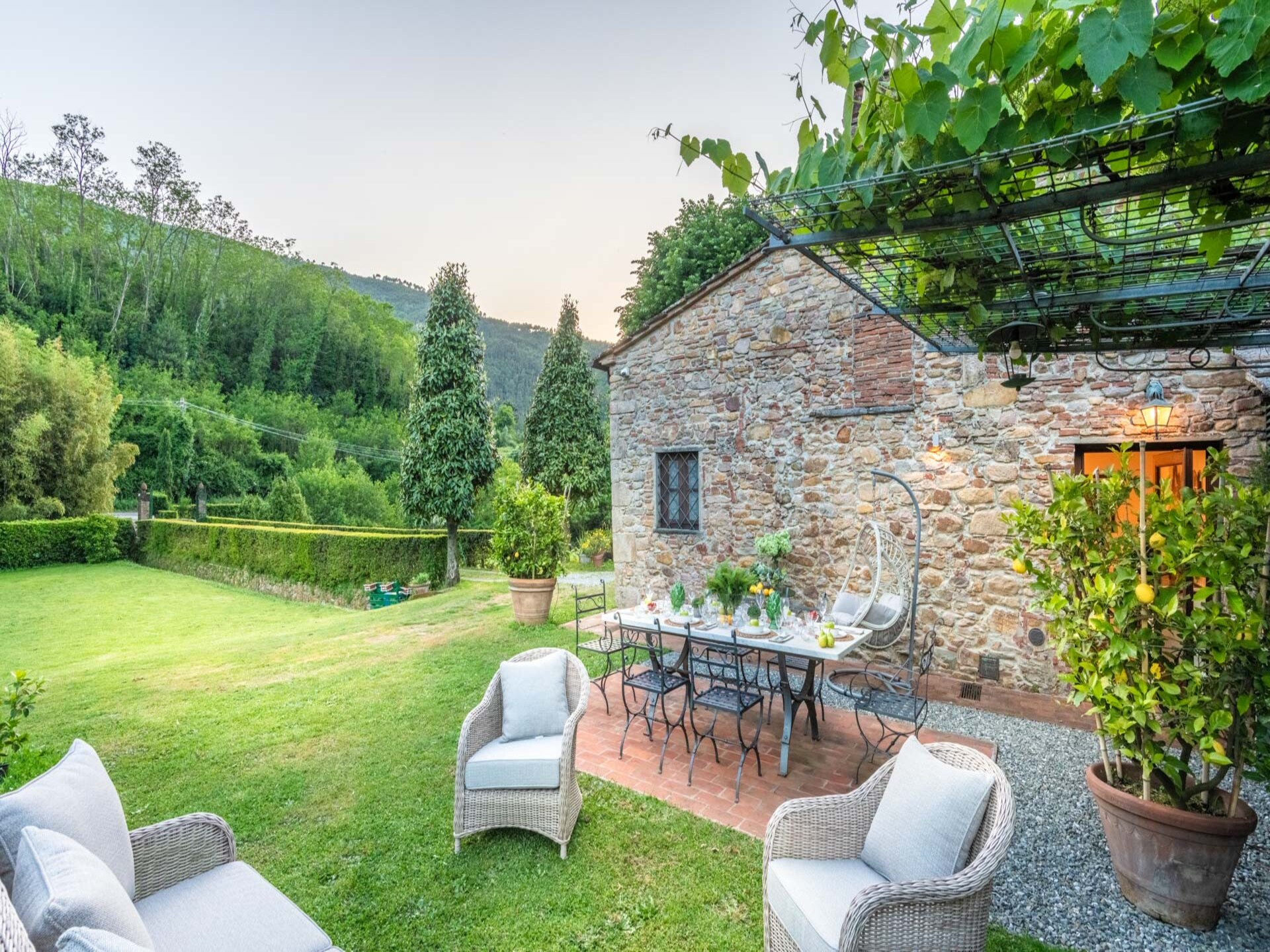 Toscaanse villa met privétuin en uitzicht op olijfgaarden bij Lucca - foto 66