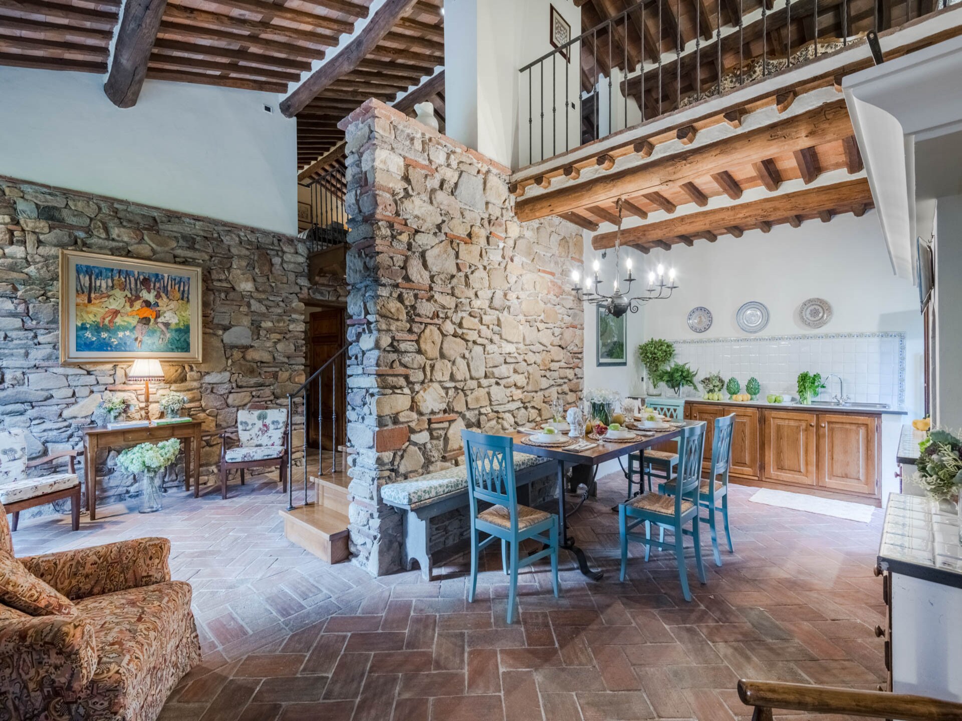 Toscaanse villa met privétuin en uitzicht op olijfgaarden bij Lucca - foto 30