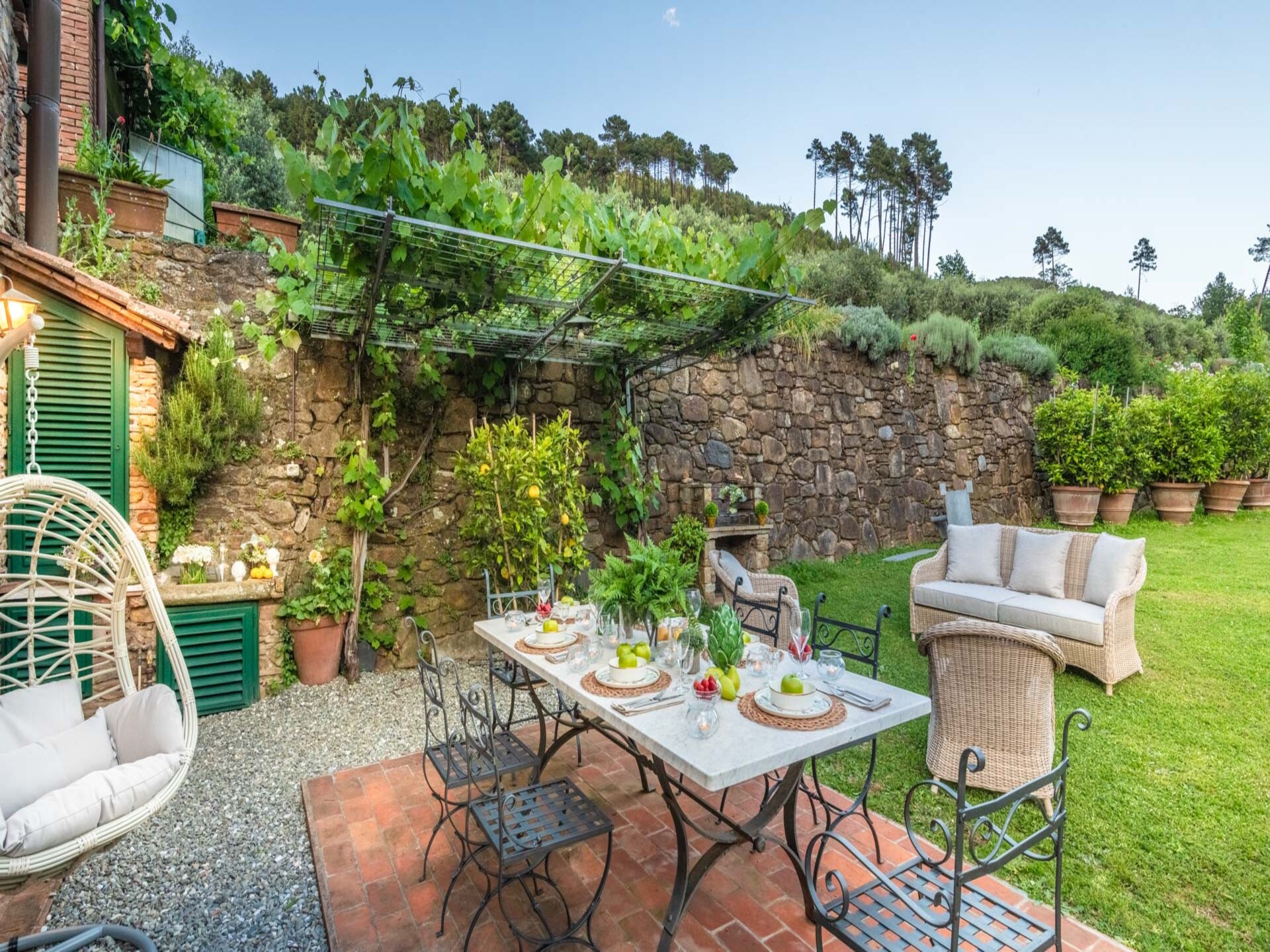 Toscaanse villa met privétuin en uitzicht op olijfgaarden bij Lucca - foto 58