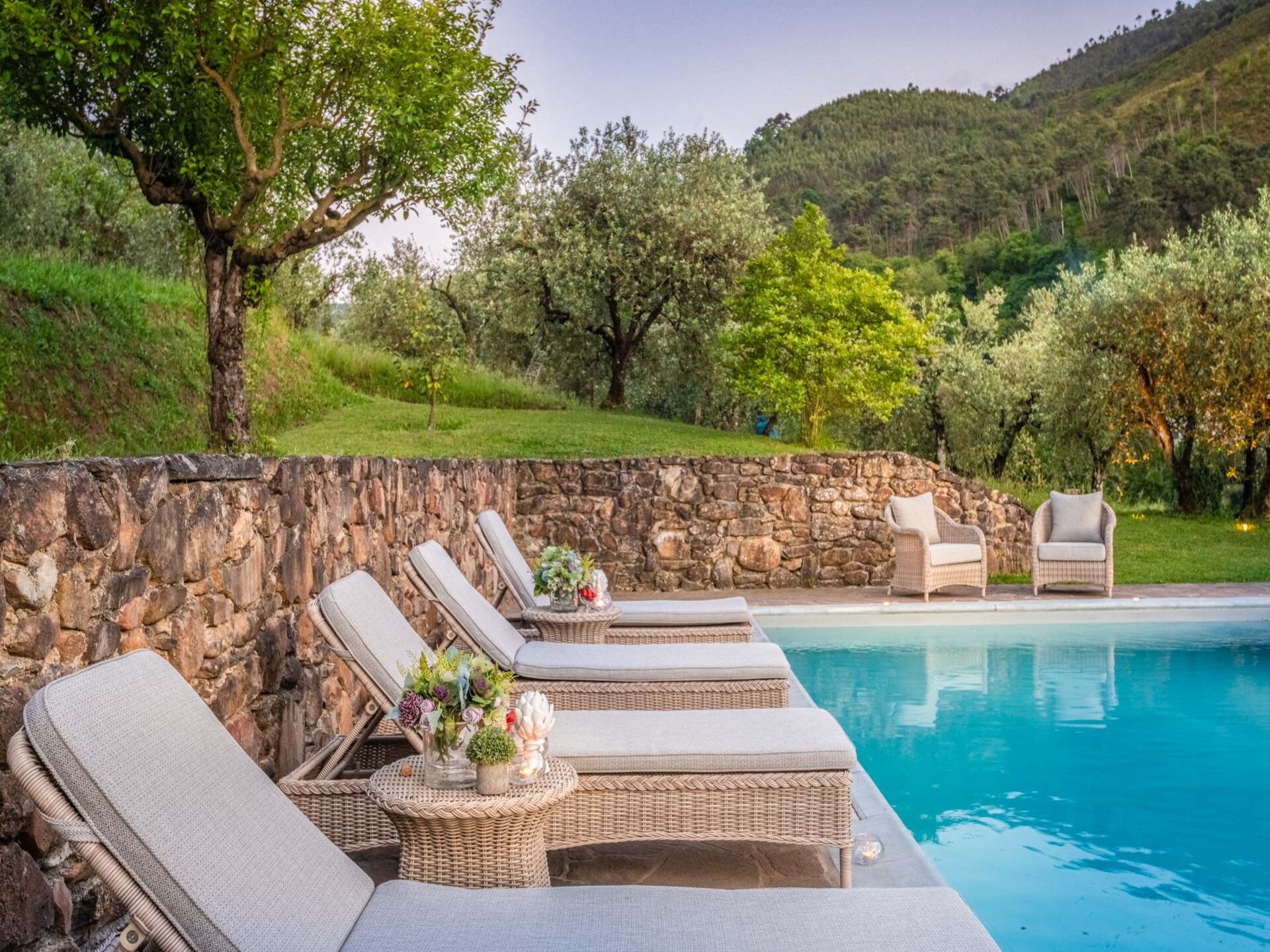 Toscaanse villa met privétuin en uitzicht op olijfgaarden bij Lucca - foto 14