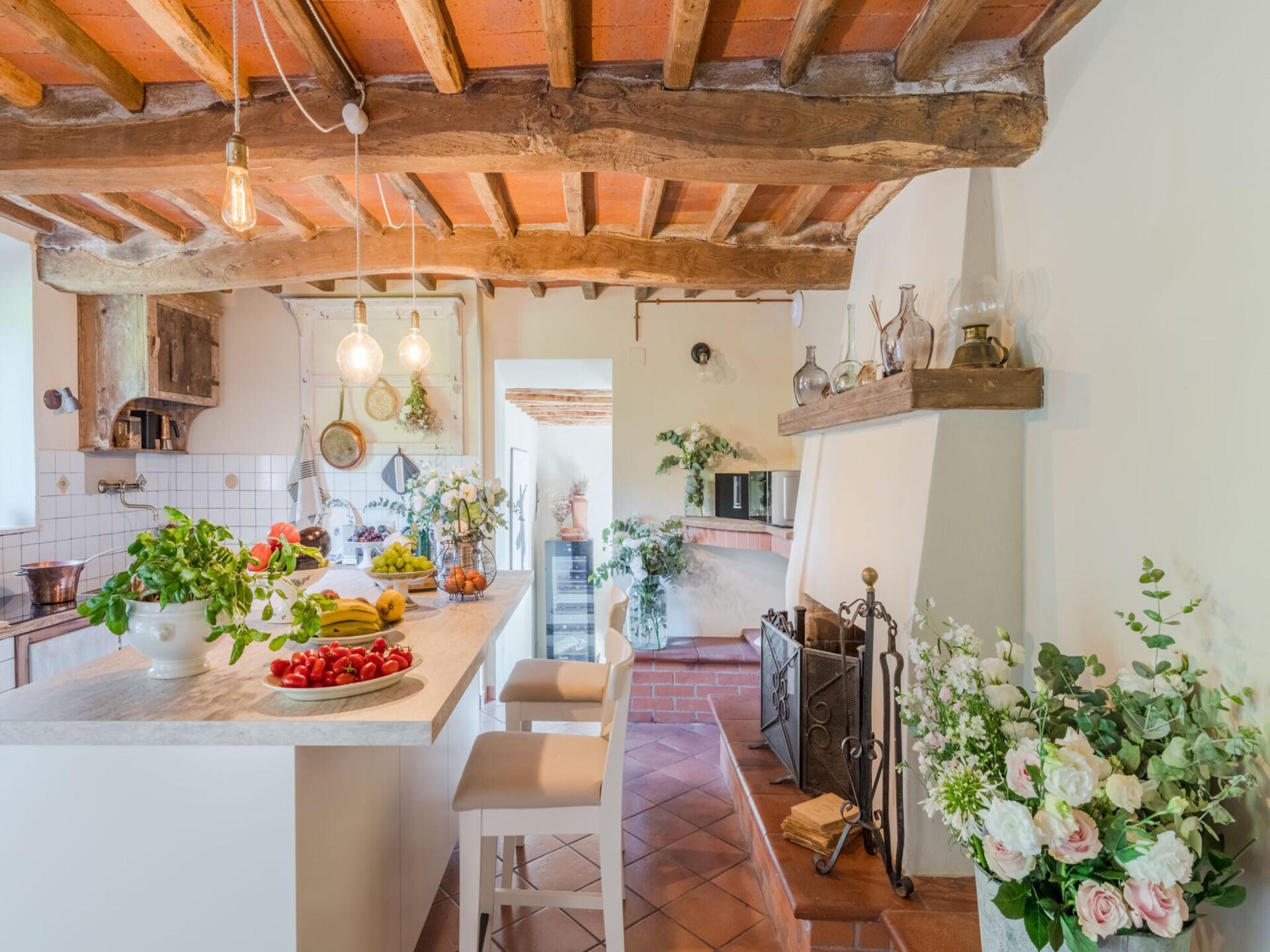 Authentieke Toscaanse boerderij met panoramisch uitzicht nabij Monsummano Terme - foto 10