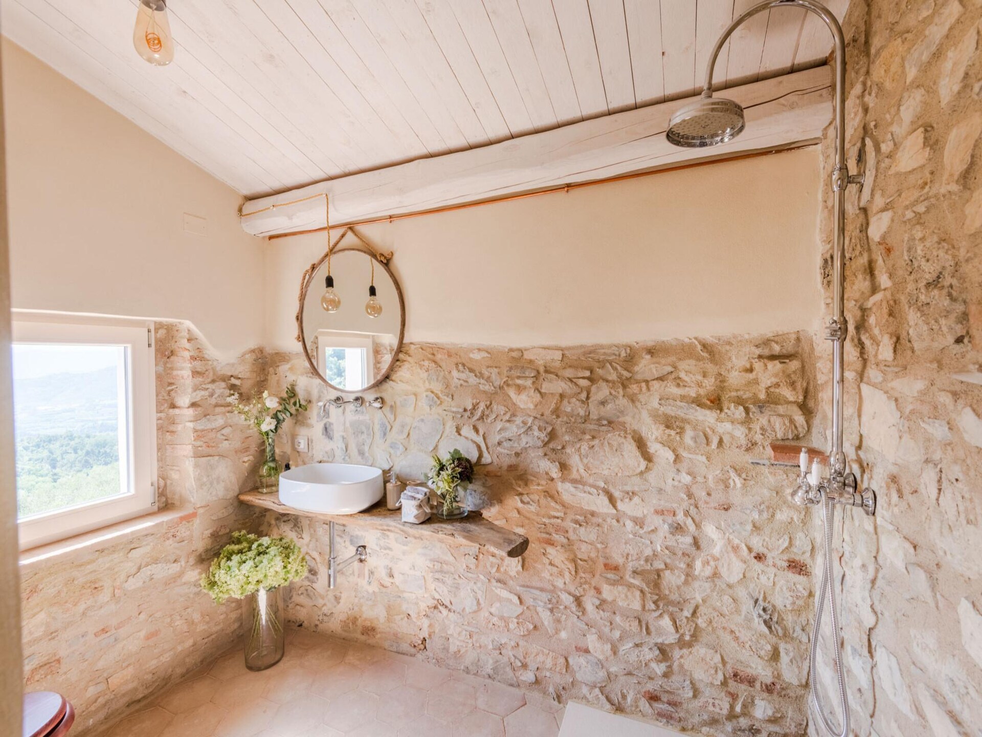 Authentieke Toscaanse boerderij met panoramisch uitzicht nabij Monsummano Terme - foto 24