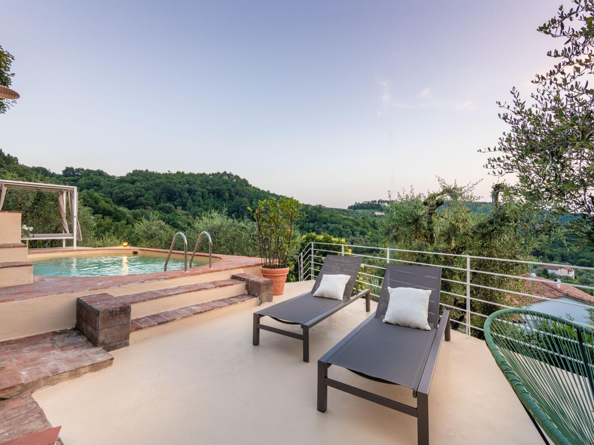 Authentieke Toscaanse boerderij met panoramisch uitzicht nabij Monsummano Terme - foto 13