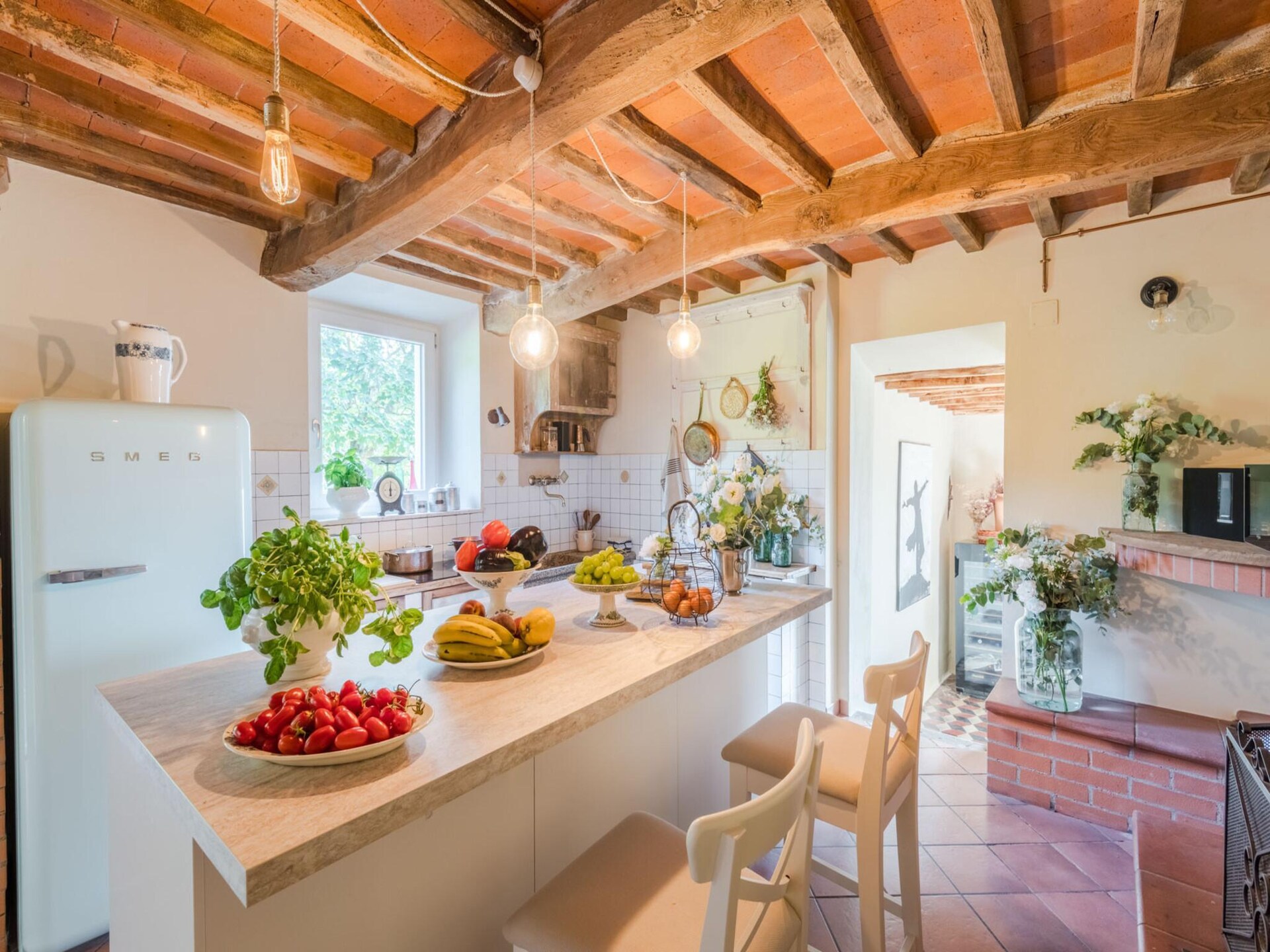 Authentieke Toscaanse boerderij met panoramisch uitzicht nabij Monsummano Terme - foto 12