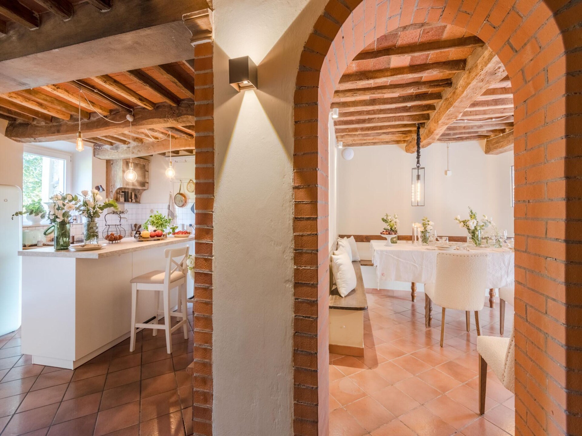 Authentieke Toscaanse boerderij met panoramisch uitzicht nabij Monsummano Terme - foto 14