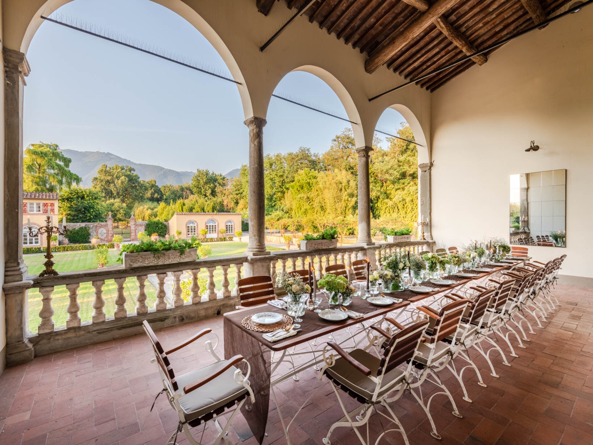 Historische villa aan de voet van Lucca met panoramisch uitzicht en zwembad - foto 92