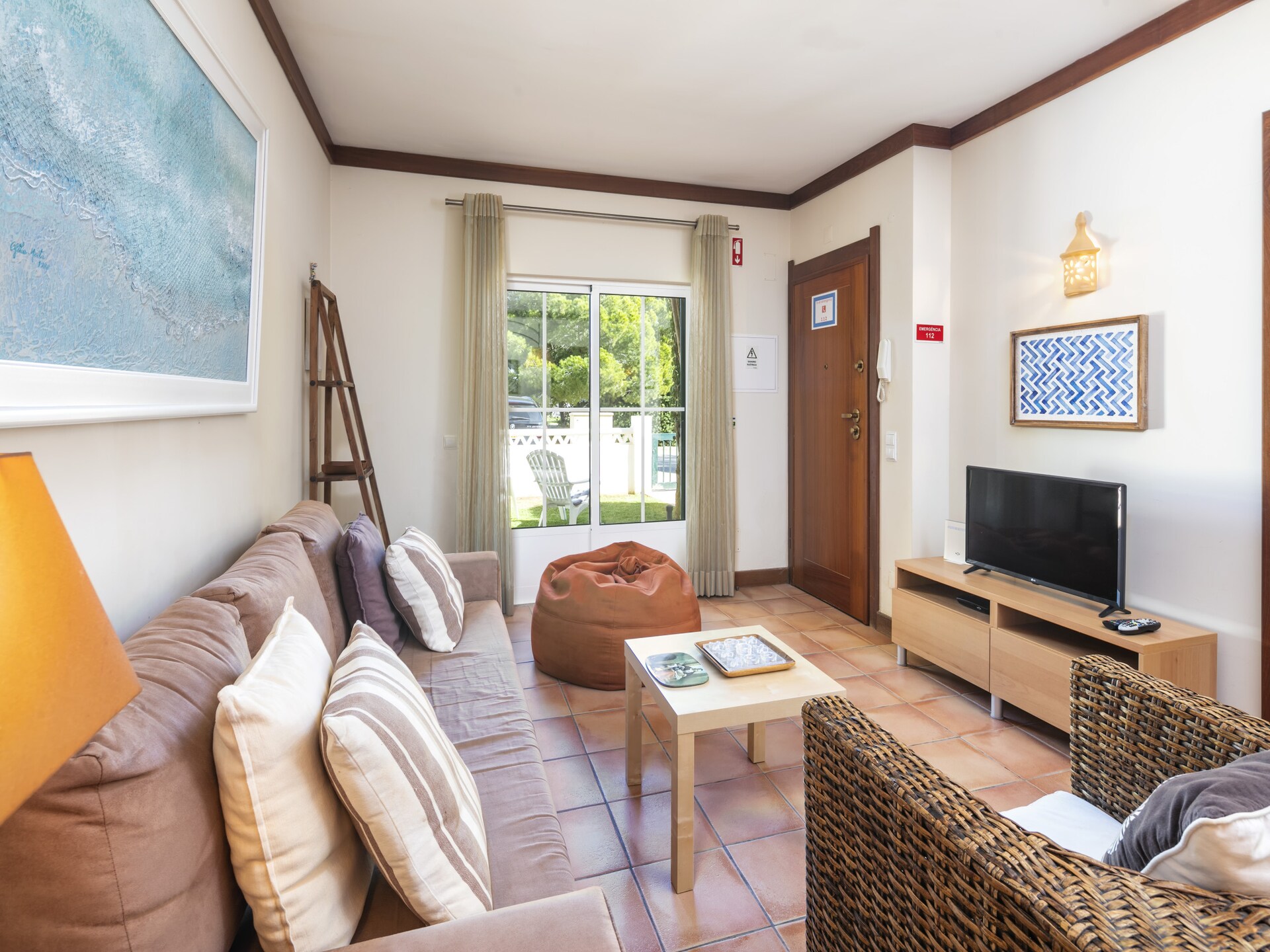 Appartement Benagil op 190m van strand met zeezicht en zwembad - foto 8