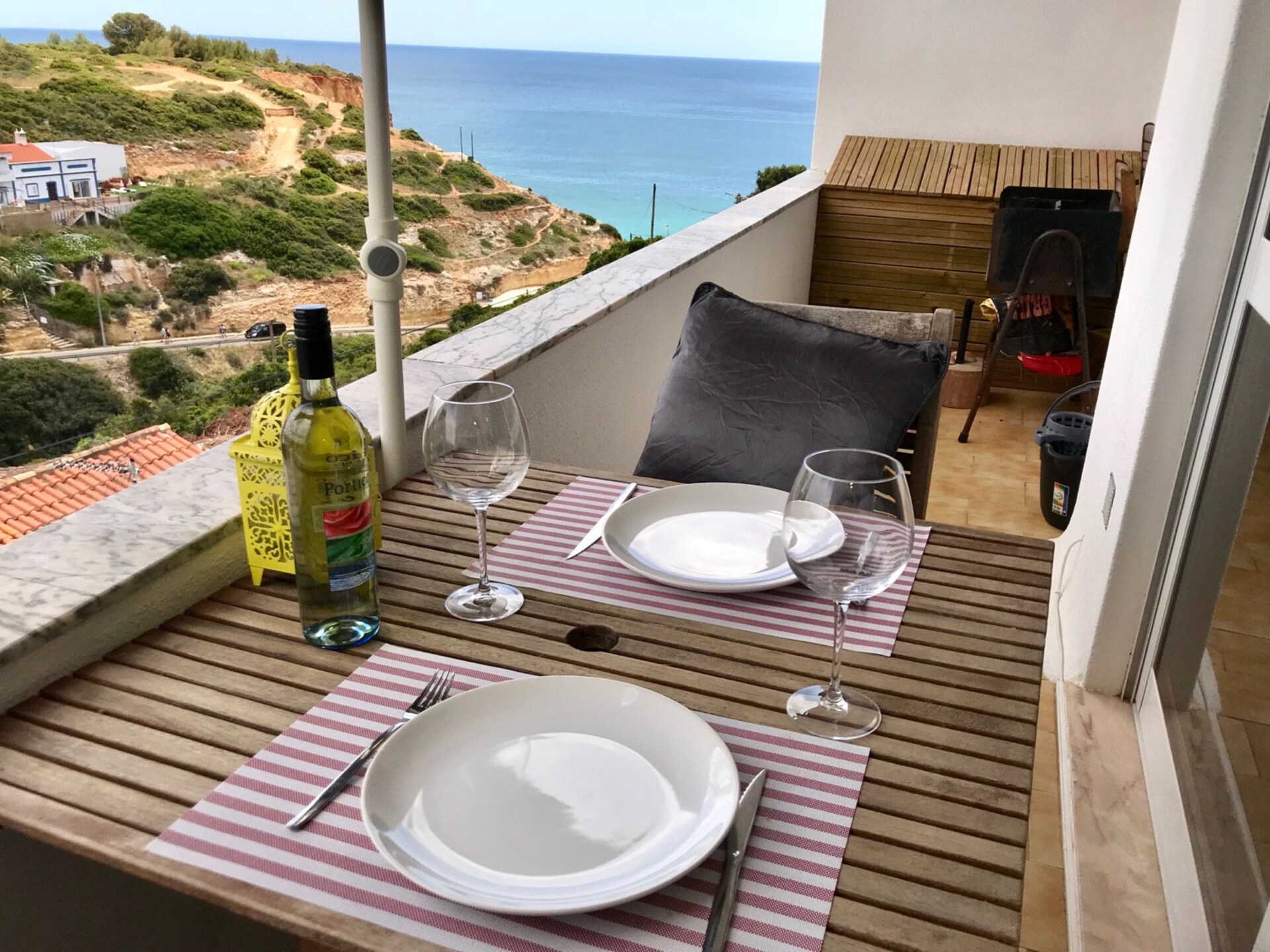 2-persoons appartement met zeezicht op 300m van strand Benagil - foto 16