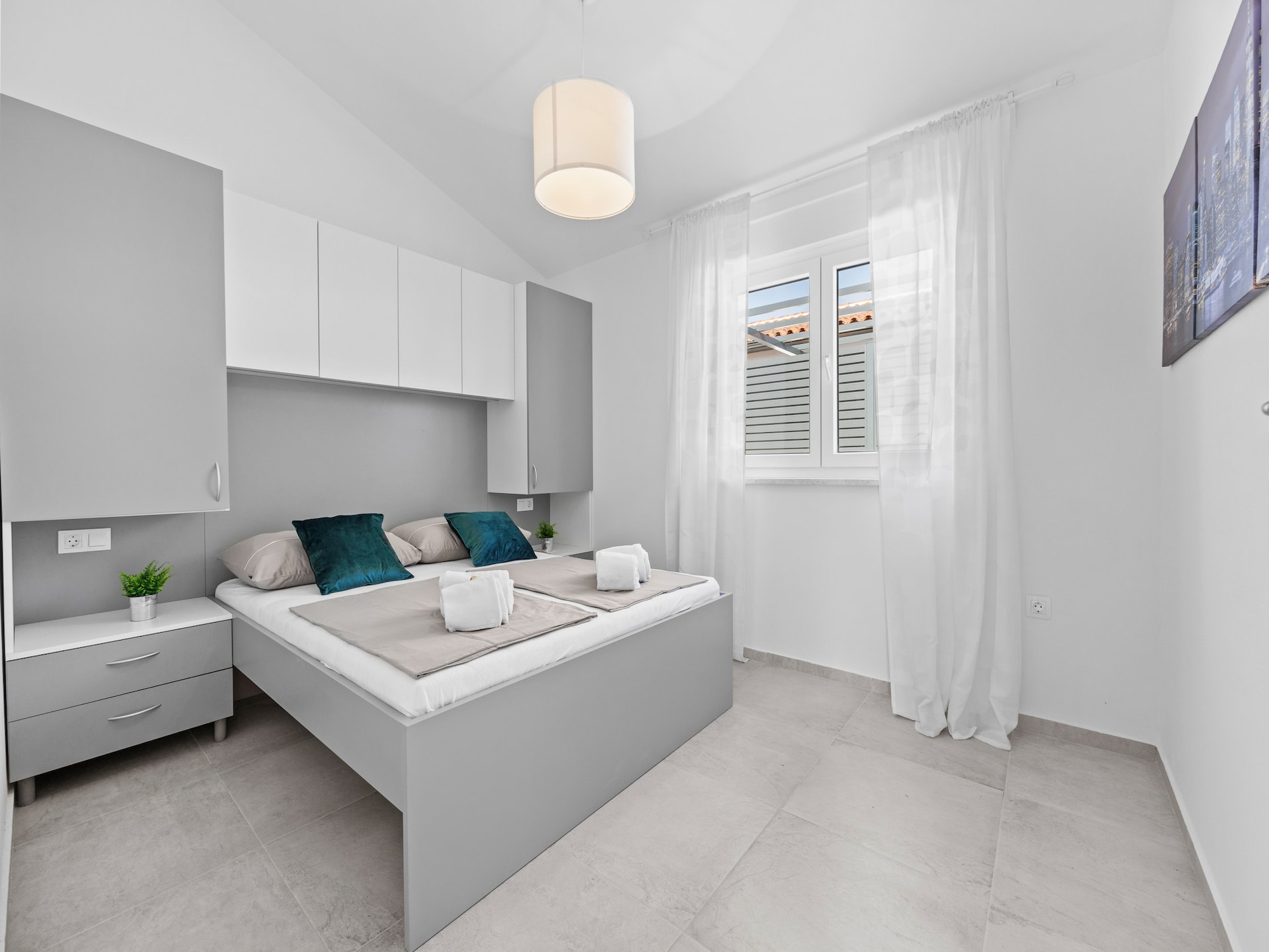 Aan het strand: Modern appartement in Peroj voor 4 personen - foto 10