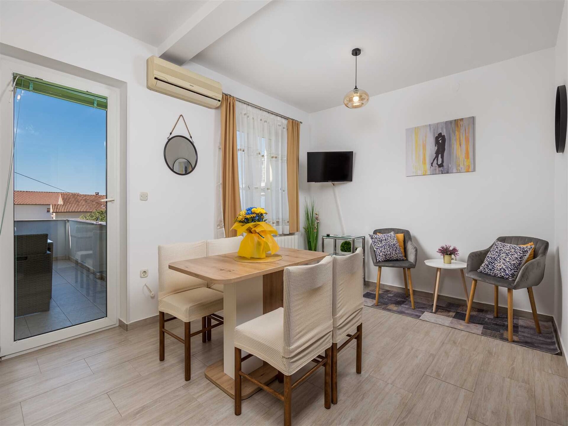 Zonnig appartement met zeezicht in Kraljevica voor 4 personen - foto 8