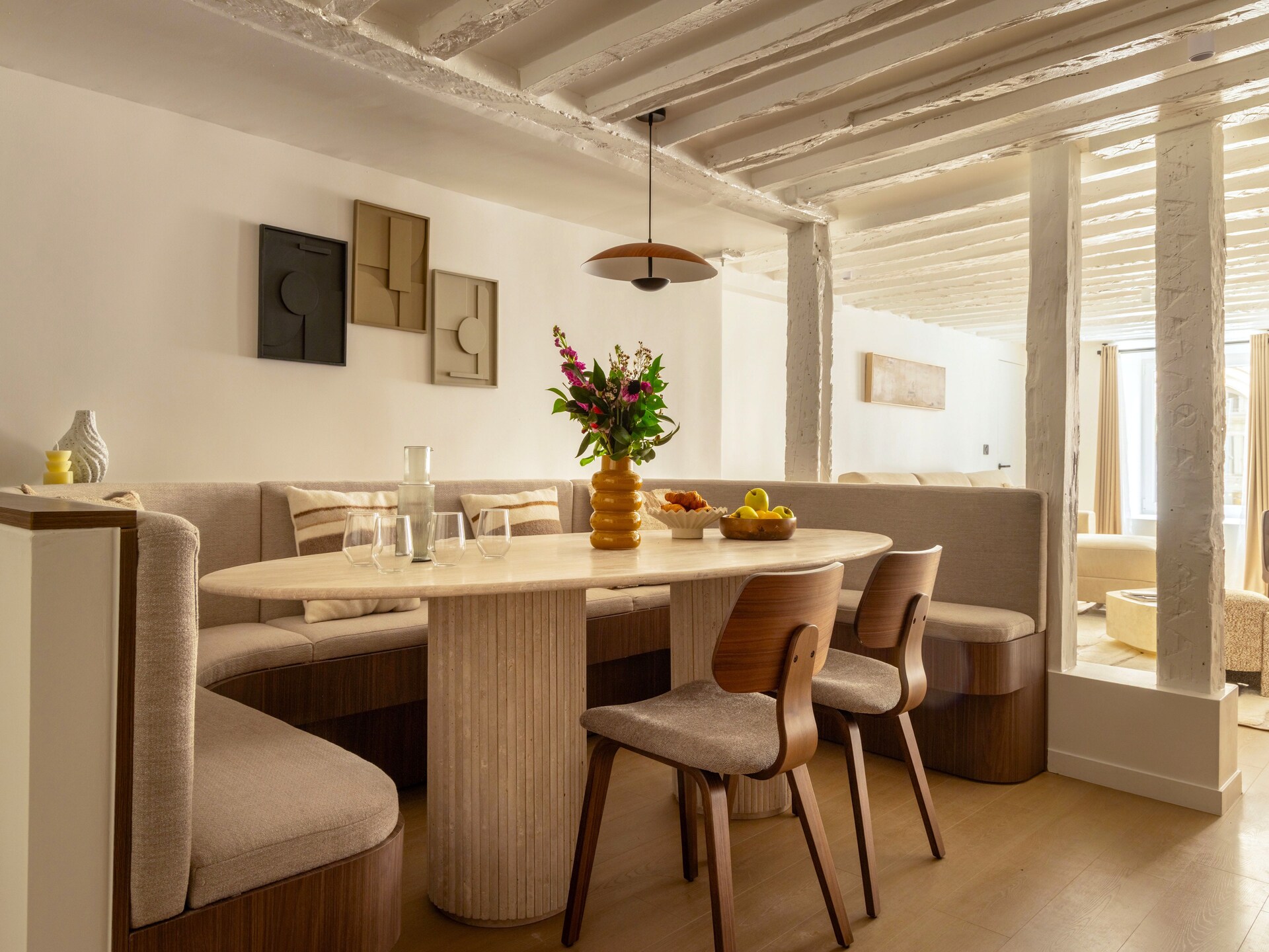 Licht appartement van 90m² in het hart van Parijs, vlakbij het Louvre - foto 6