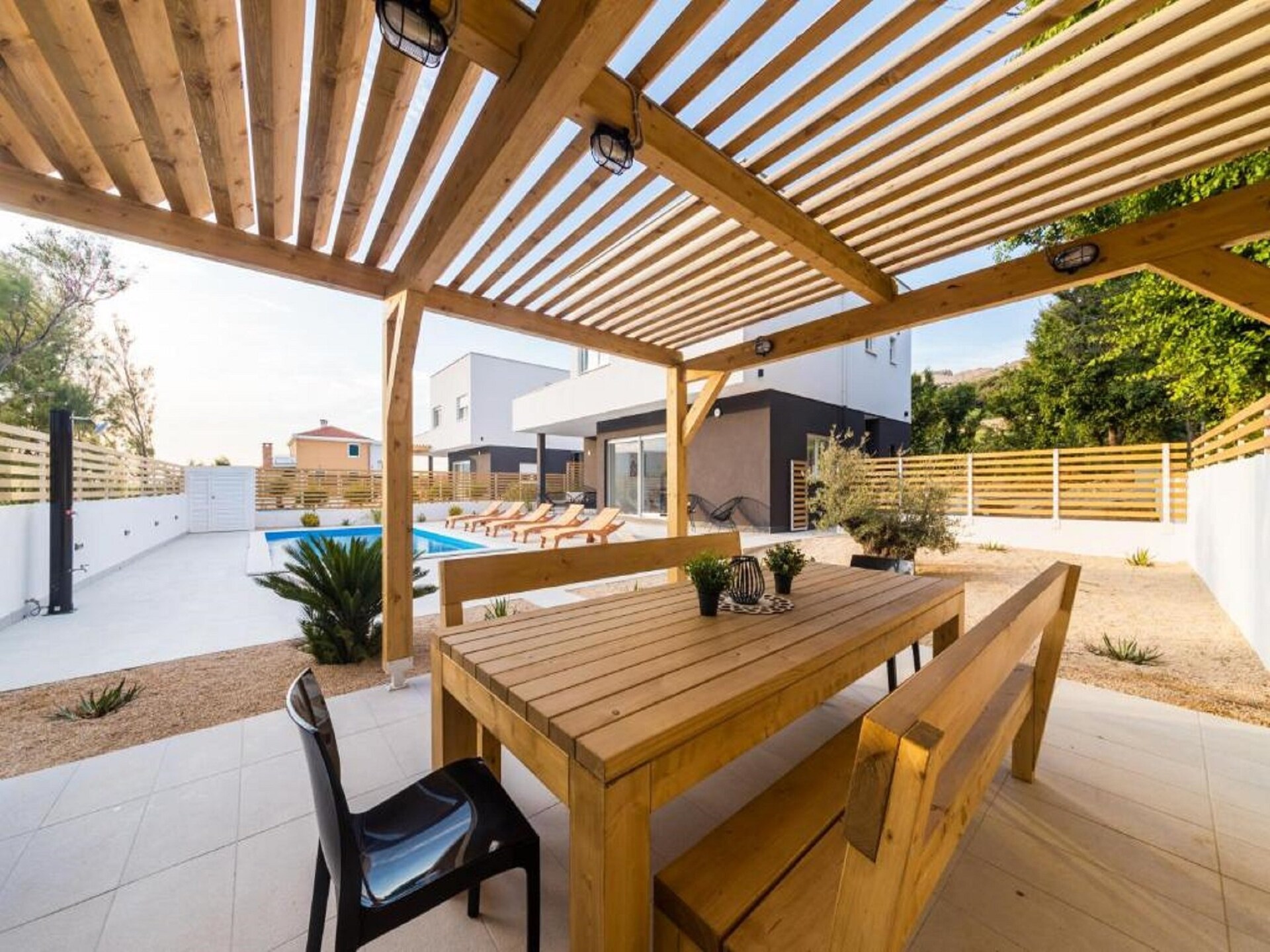10-persoons luxe villa aan zee op Pag met zwembad - foto 42