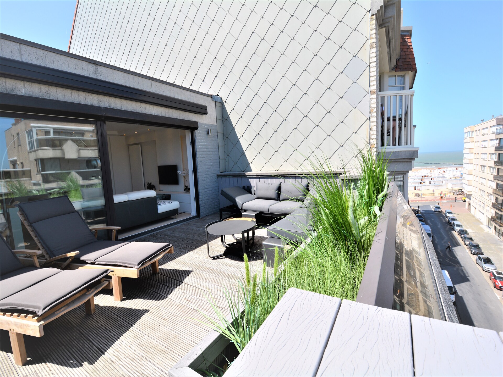 Penthouse Sunrise 64 in Knokke-Heist met twee terrassen vlak bij het strand - foto 2