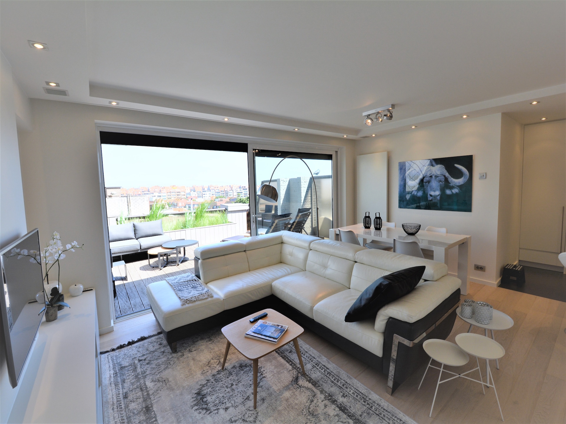 Penthouse Sunrise 64 in Knokke-Heist met twee terrassen vlak bij het strand - foto 5
