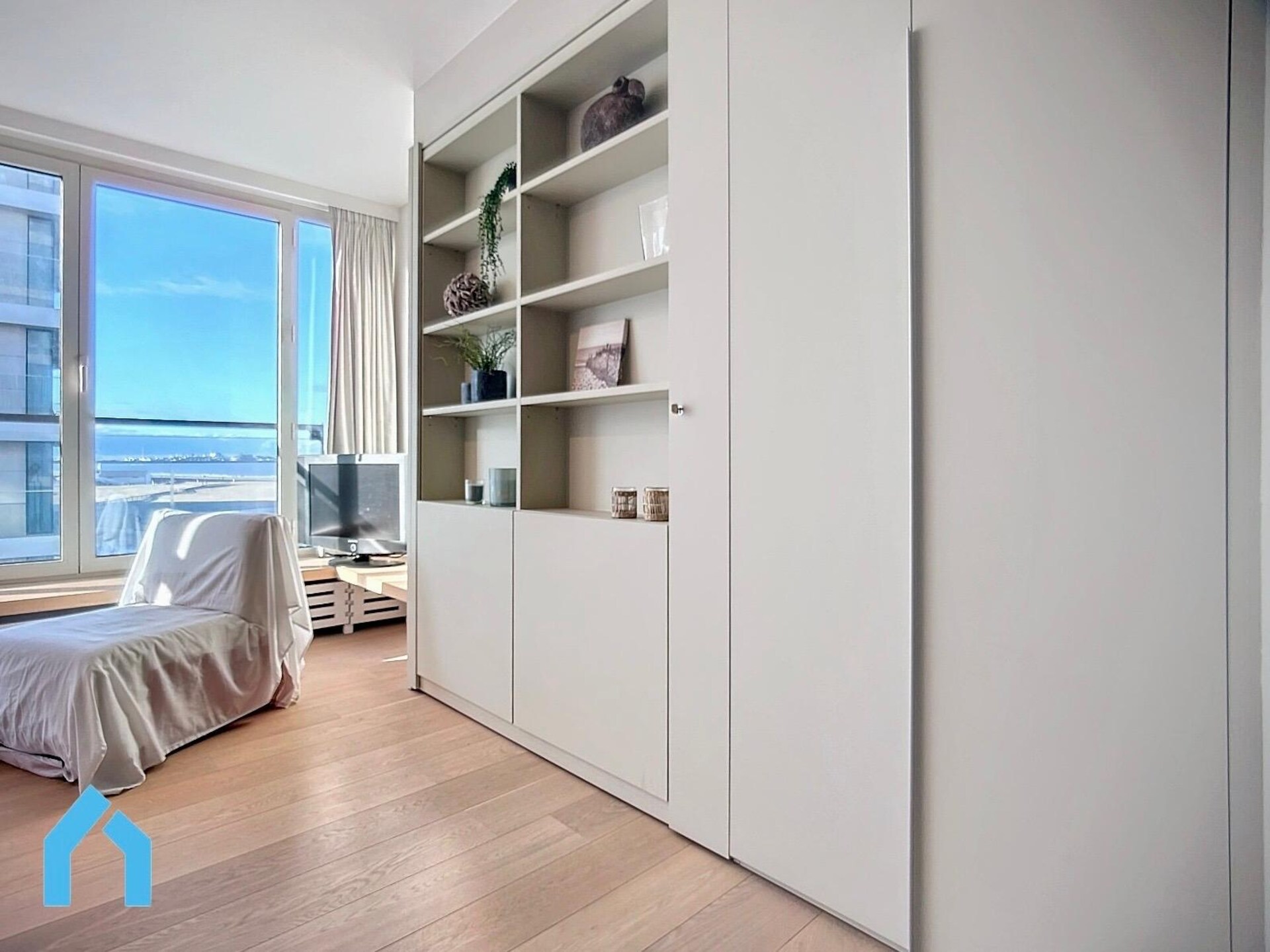 2-persoons studio met zijdelings zeezicht in Knokke-Heist - foto 5
