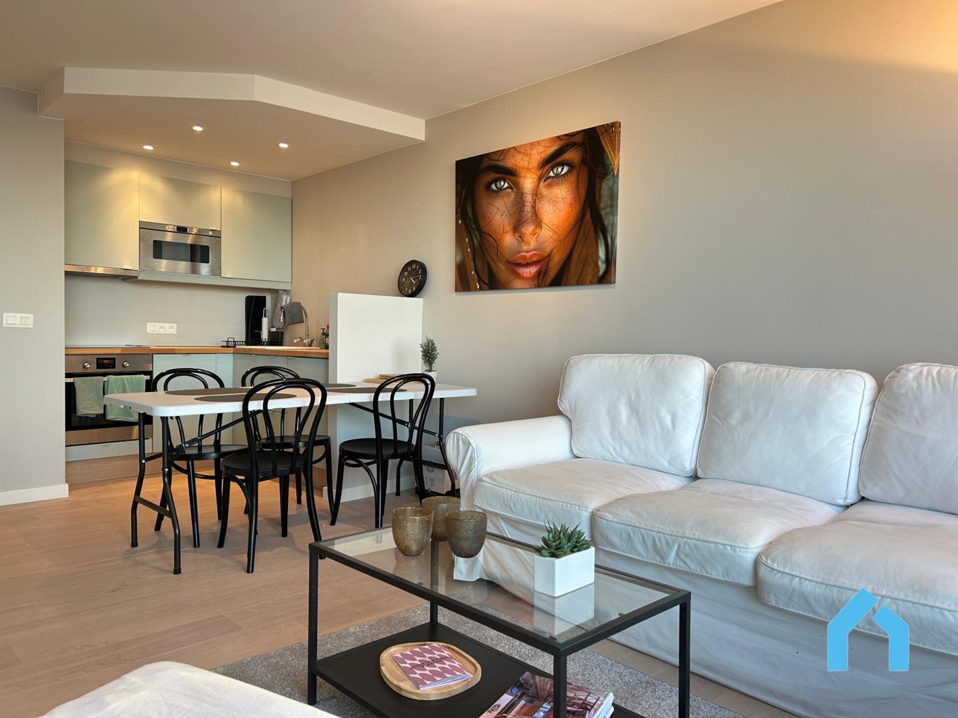 2-persoons studio met zijdelings zeezicht in Knokke-Heist - foto 6