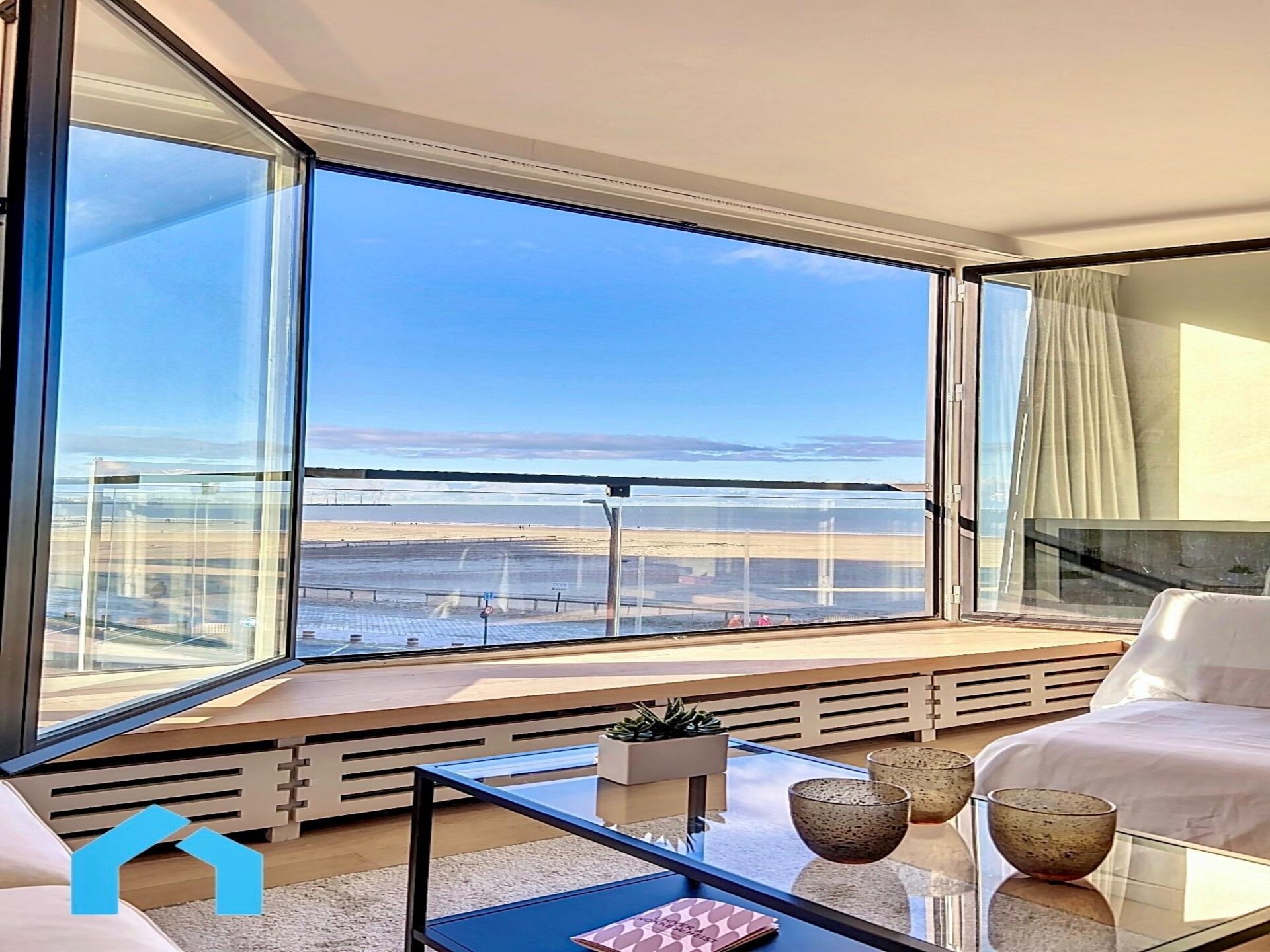 2-persoons studio met zijdelings zeezicht in Knokke-Heist - foto 8