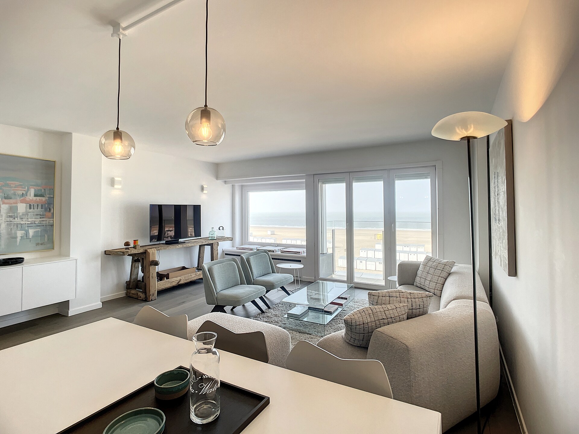 Licht appartement op de vierde verdieping met weids zeezicht en twee terrassen - foto 7