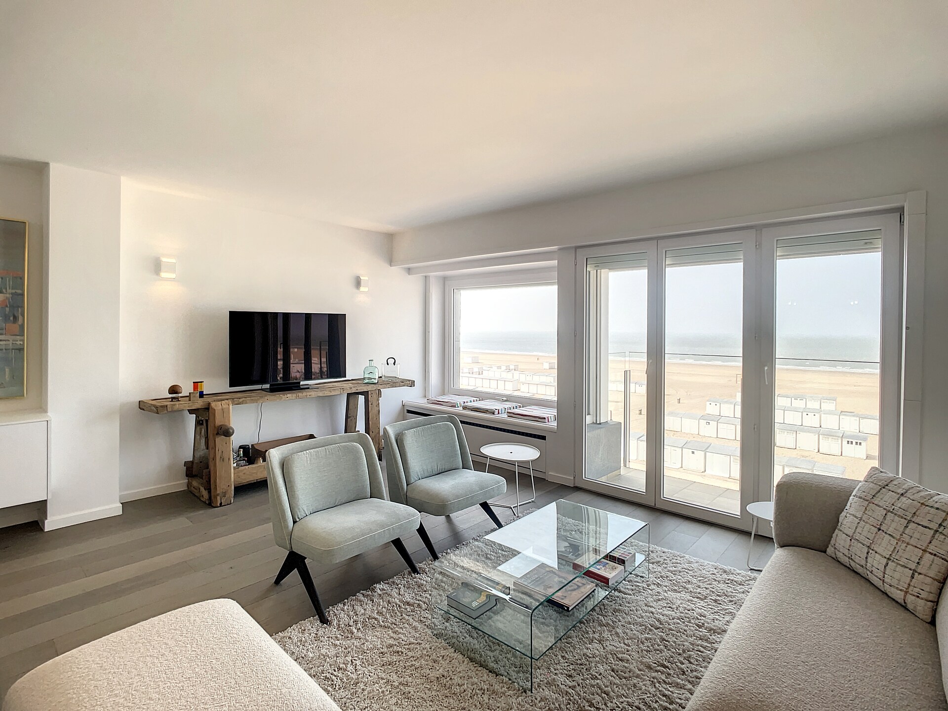 Licht appartement op de vierde verdieping met weids zeezicht en twee terrassen - foto 8
