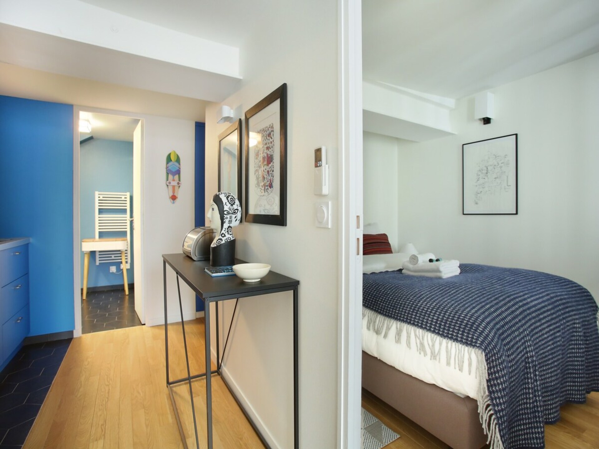 Licht appartement in hartje Parijs, vlakbij Hôtel de Ville - foto 10