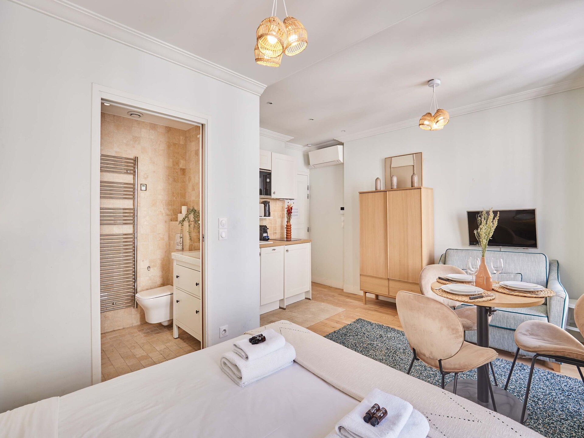 Licht studio-appartement in hartje Parijs, vlakbij Rue Montorgueil - foto 10