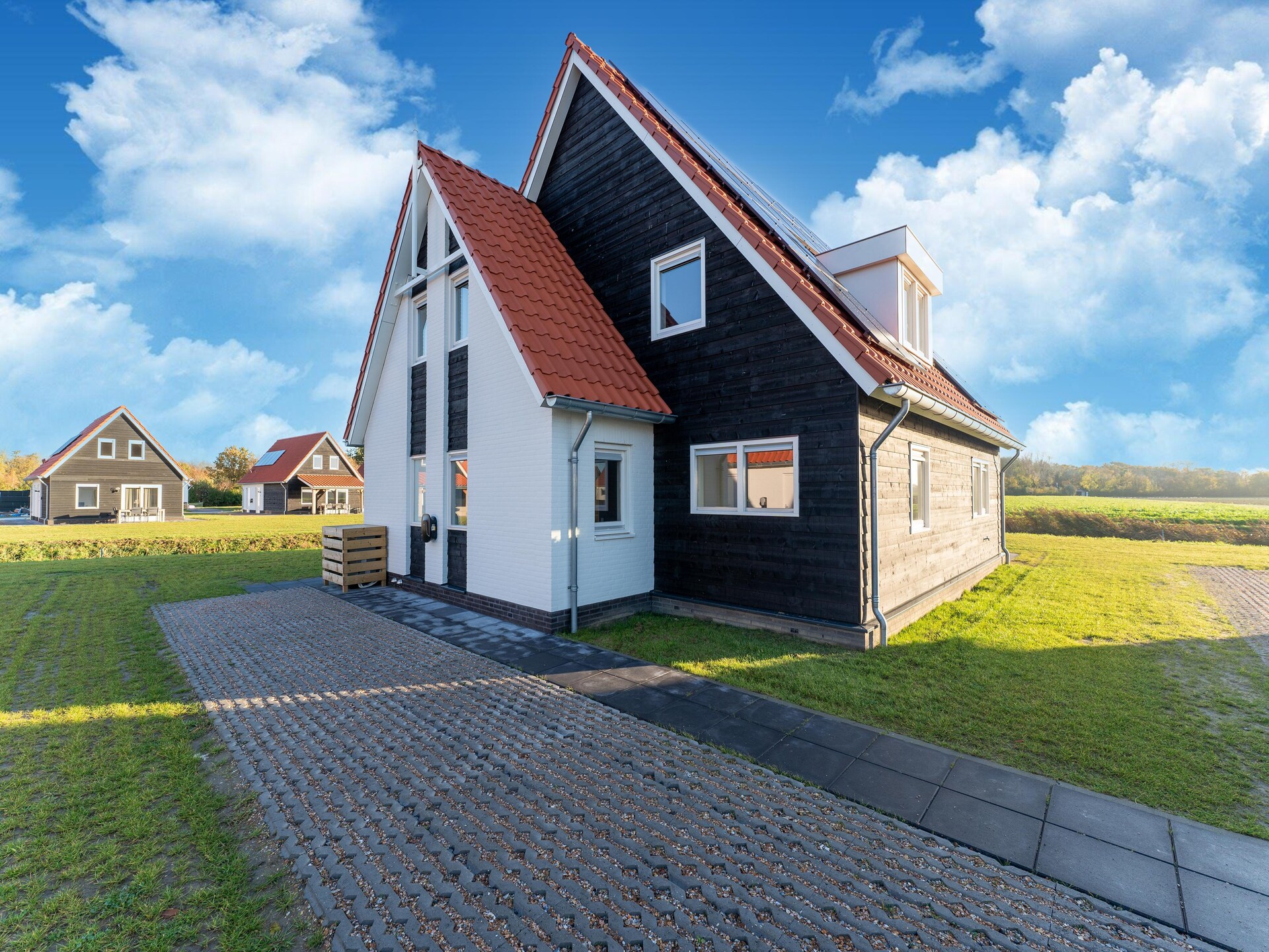 Vrijstaande wellnessvilla in Scherpenisse met weids uitzicht en strand op 300m - foto 6