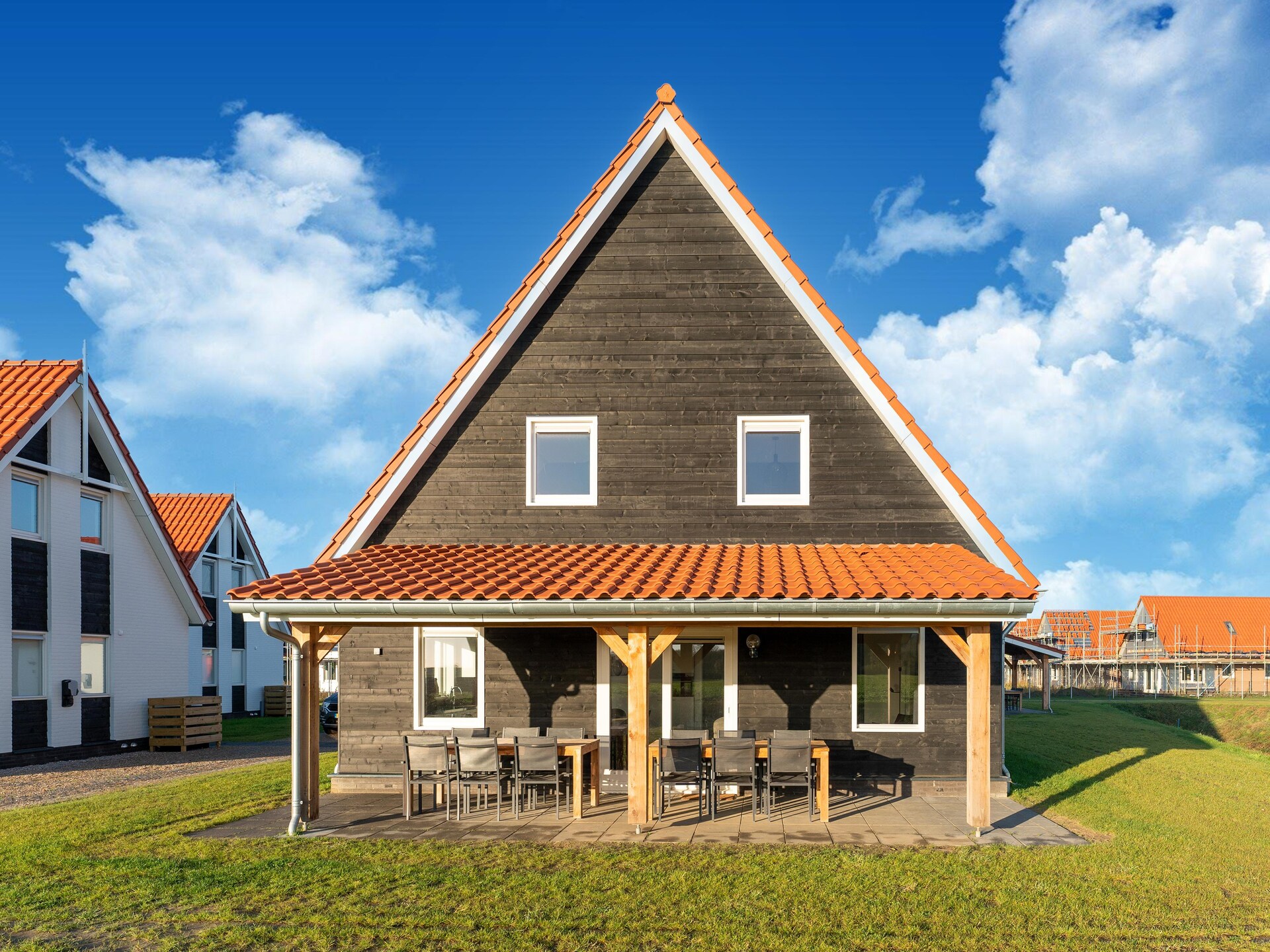 Vrijstaande wellnessvilla in Scherpenisse met weids uitzicht en strand op 300m - foto 33