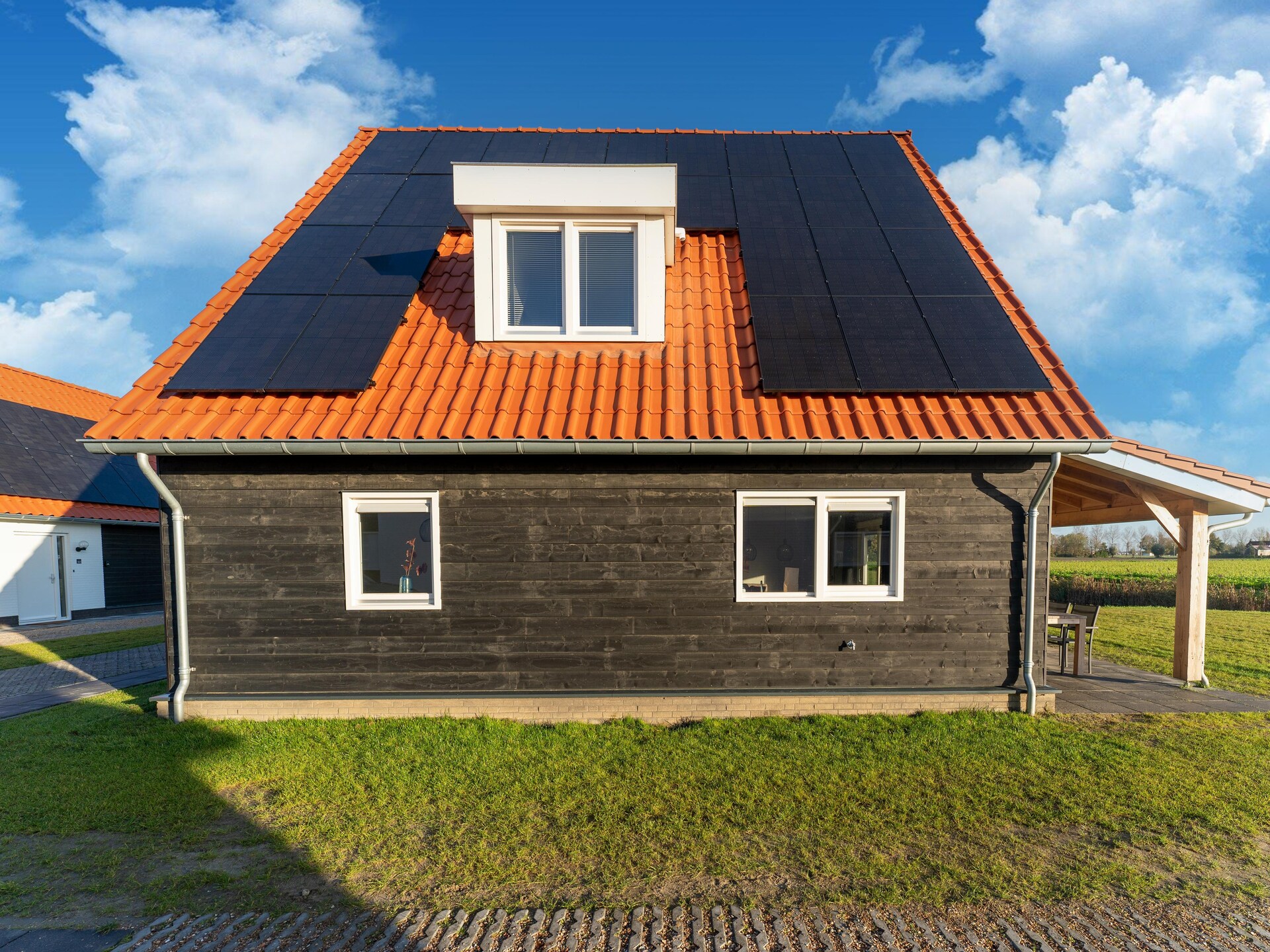Vrijstaande wellnessvilla in Scherpenisse met weids uitzicht en strand op 300m - foto 8