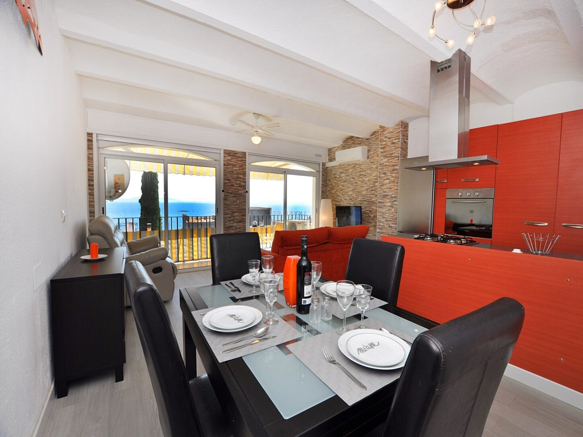 6-persoons appartement in centrum Rosas op 300m van het strand - foto 2
