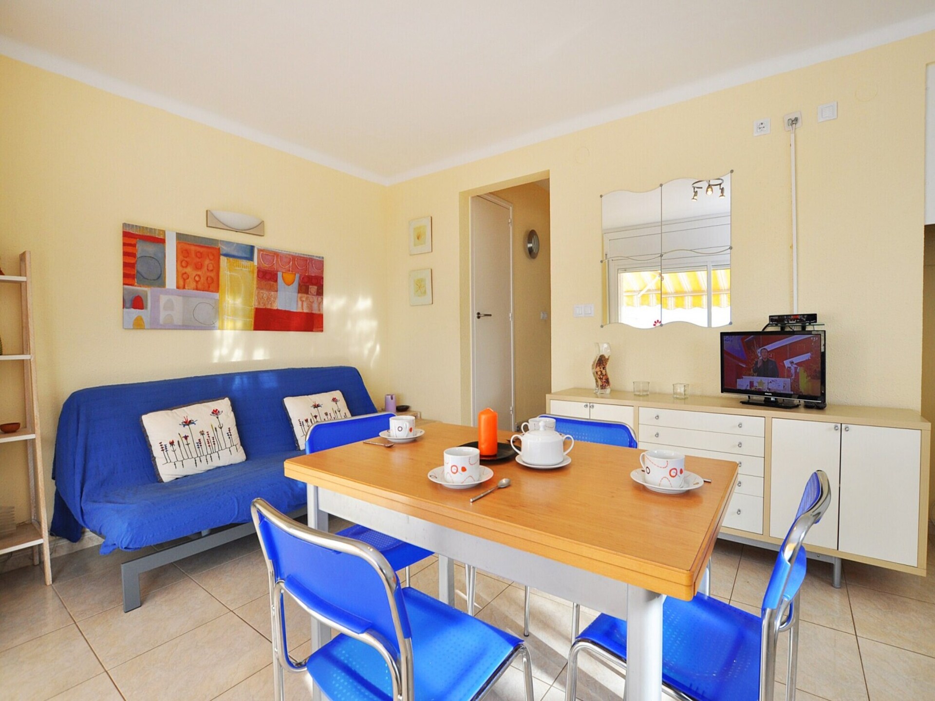 Op 600 m van het strand: appartement met zeezicht in centrum Roses - foto 3