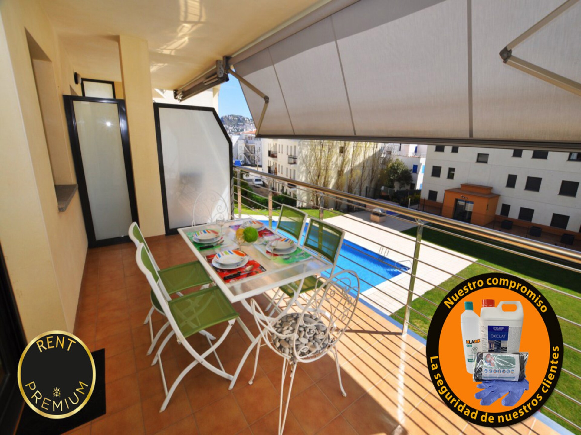 Luxe appartement in Roses op 50 meter van het strand met zwembad - foto 50